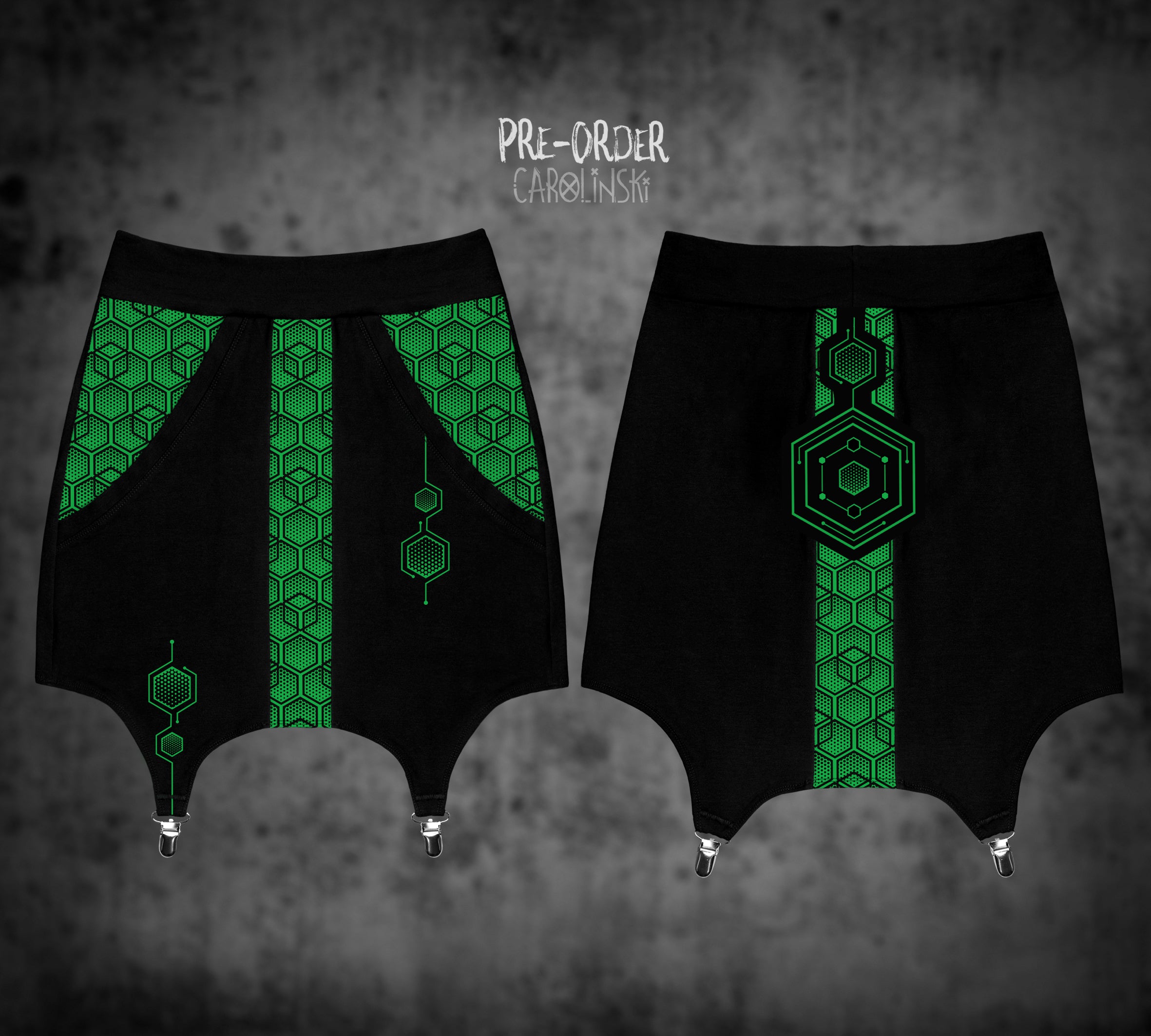 Garter Skirt - Hexagon
