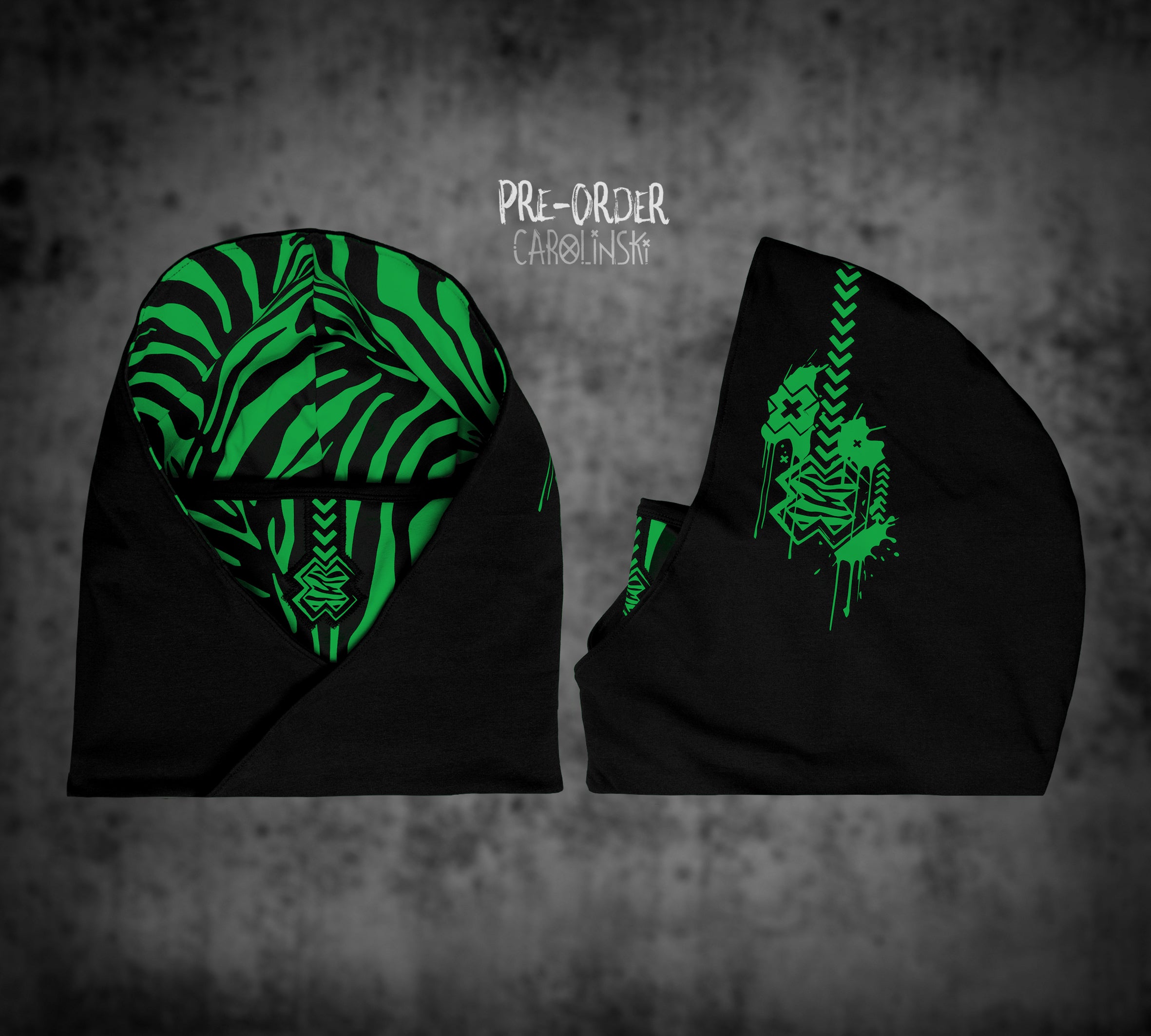 Hooded Loop - Zebra