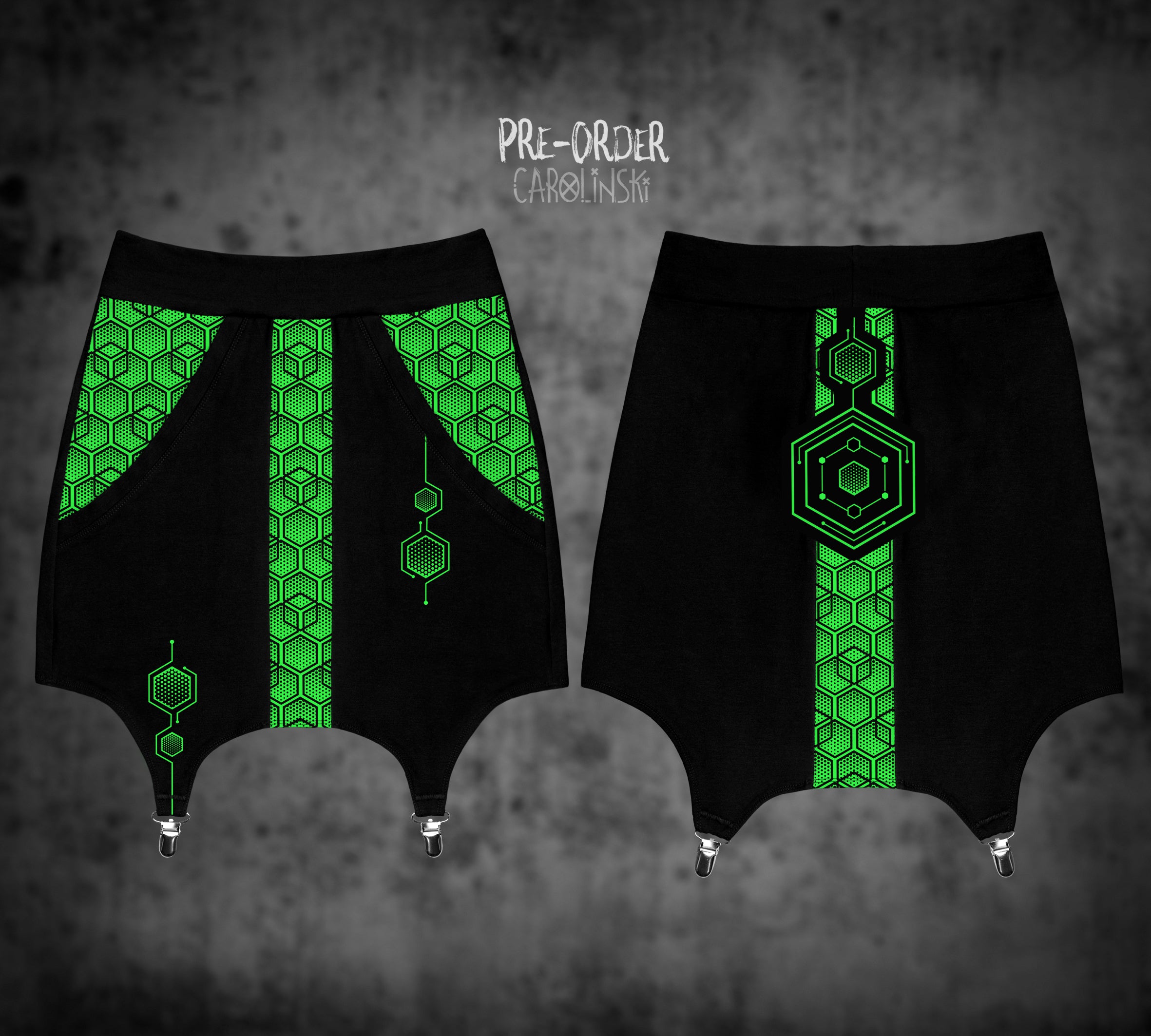 Garter Skirt - Hexagon