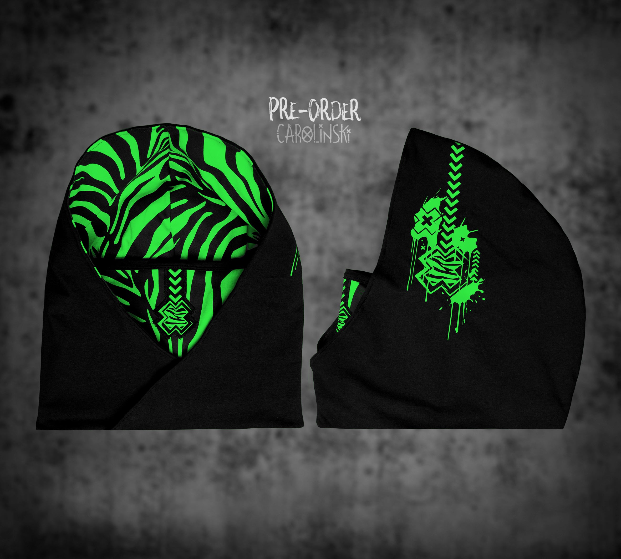 Hooded Loop - Zebra