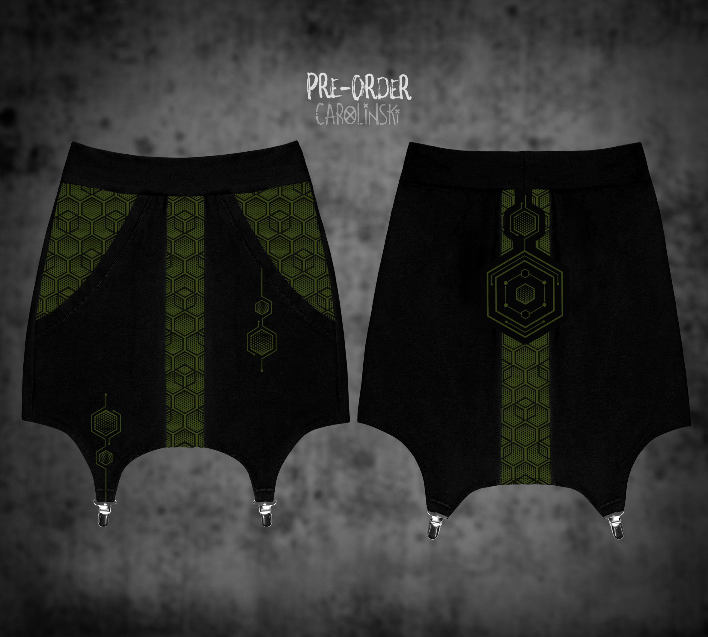 Garter Skirt - Hexagon