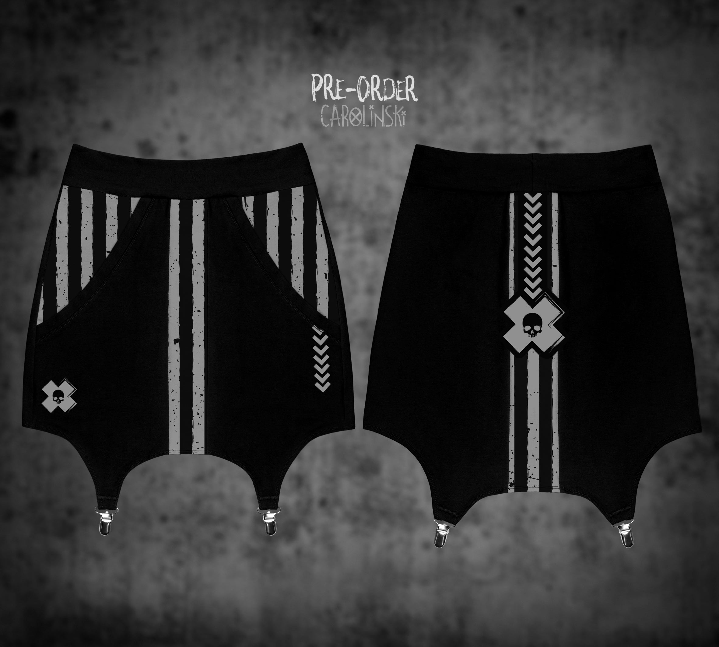 Garter Skirt - Stripes