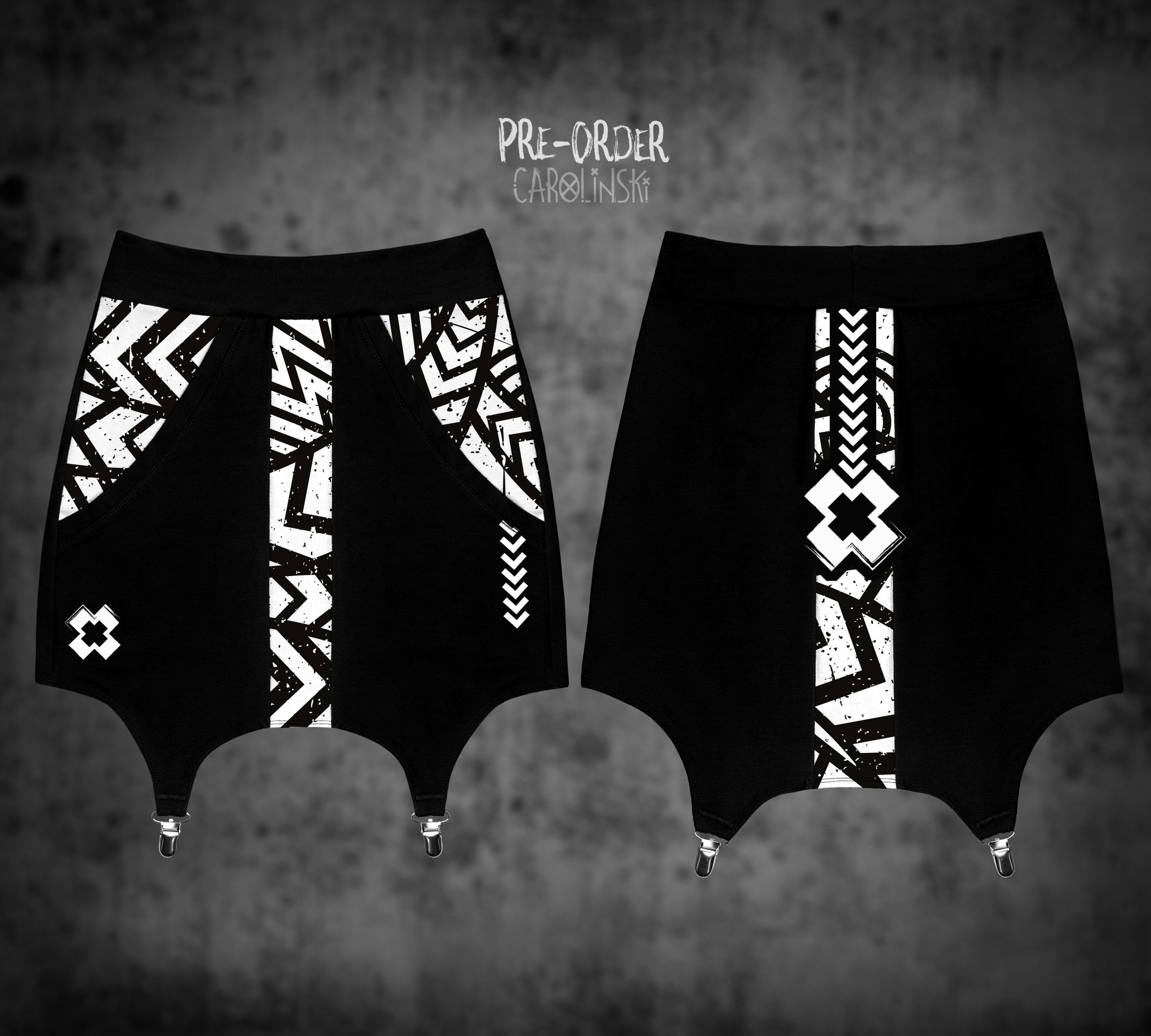 Garter Skirt - Grunge