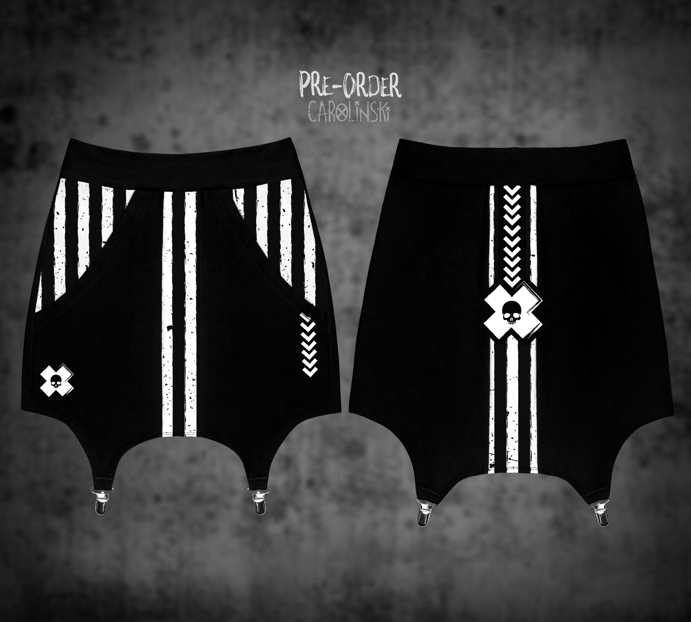 Garter Skirt - Stripes