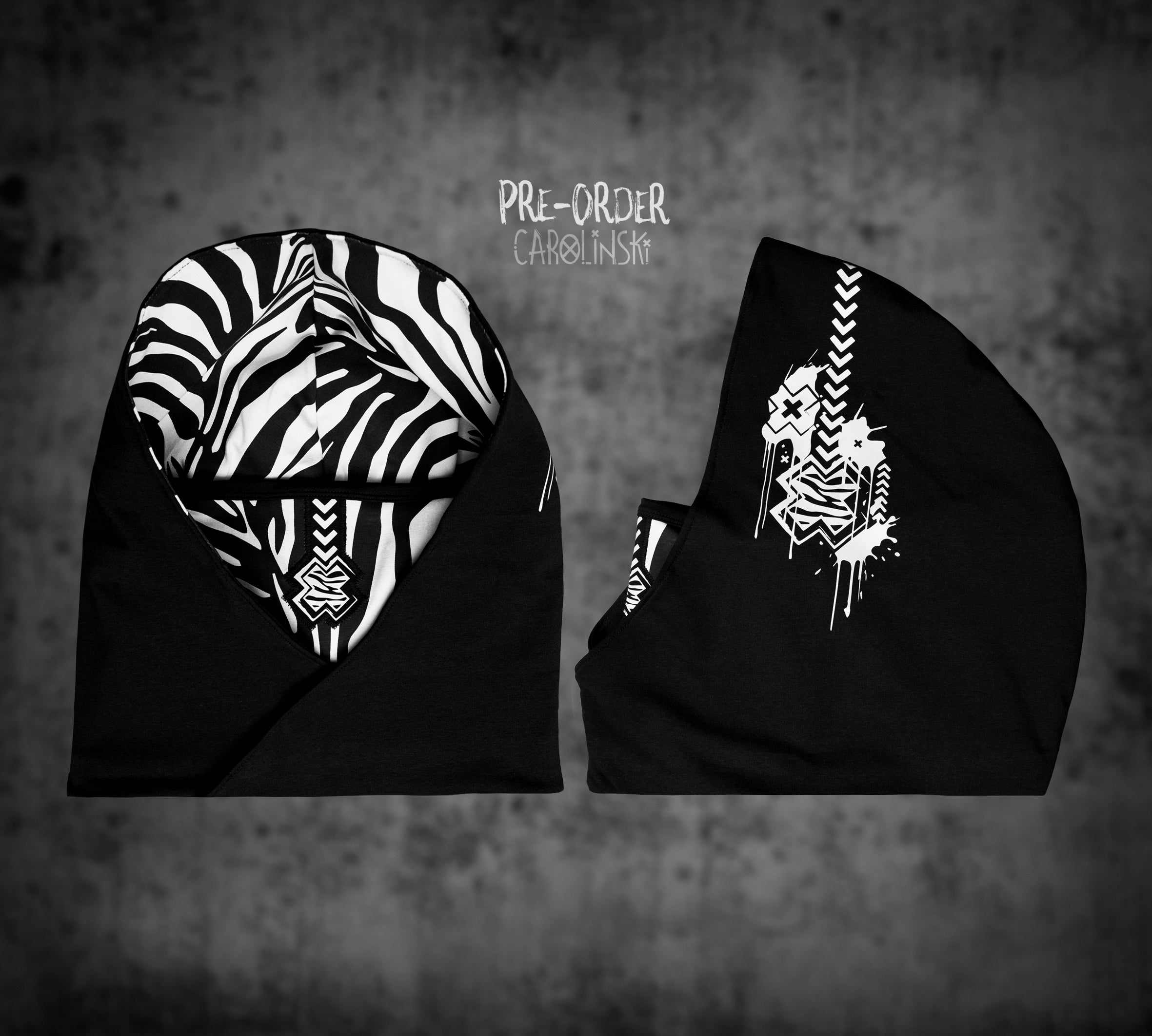 Hooded Loop - Zebra