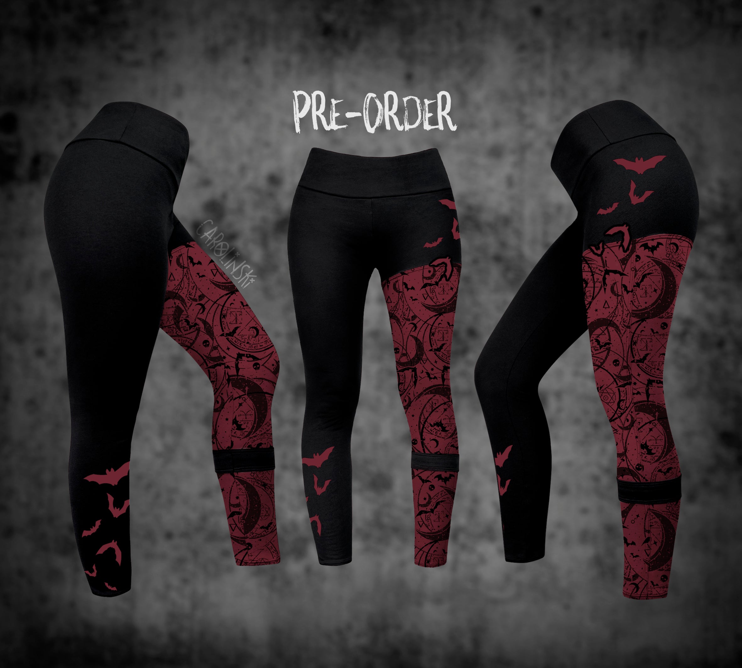 Split Leggings - Witchy