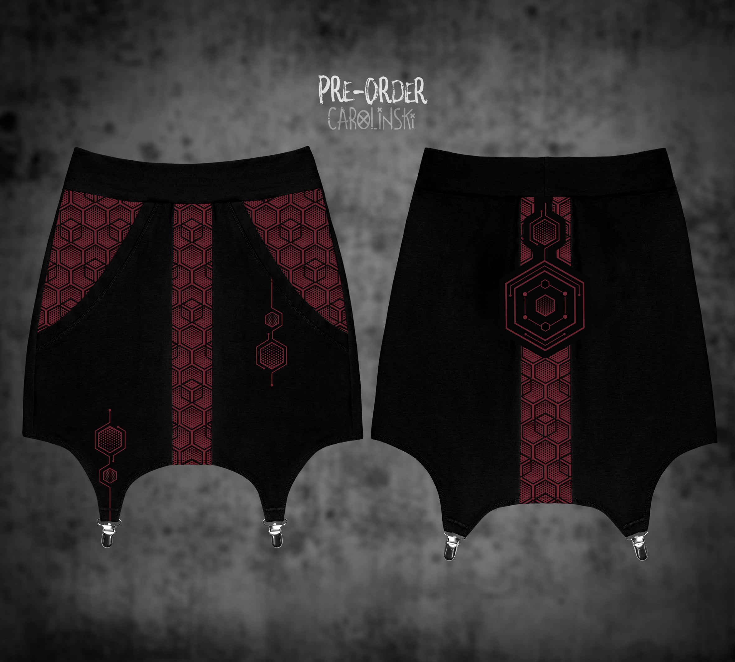 Garter Skirt - Hexagon