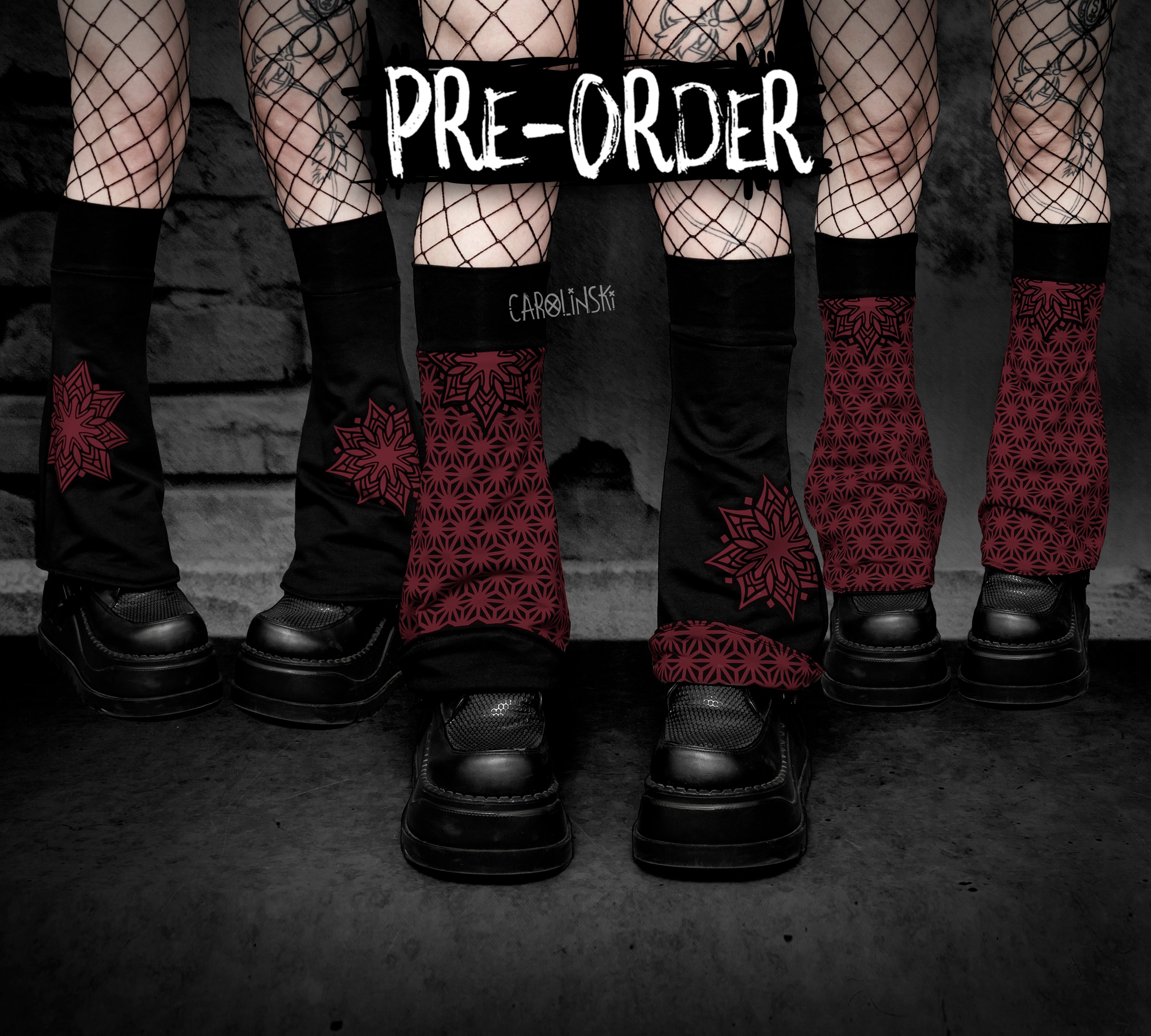 Flipping Legwarmers - Asanoha
