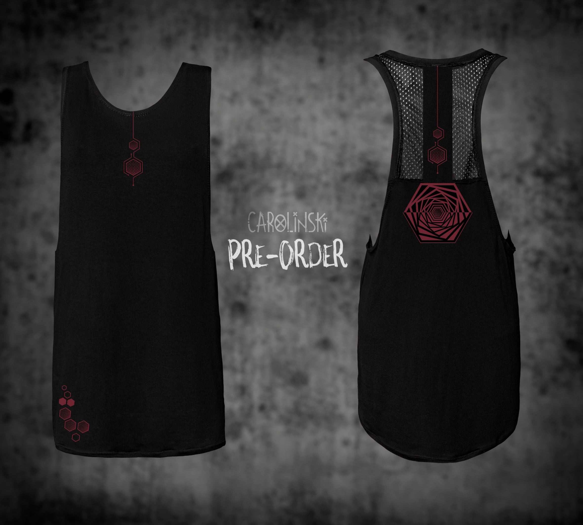 TankTop Mesh - Hexagon