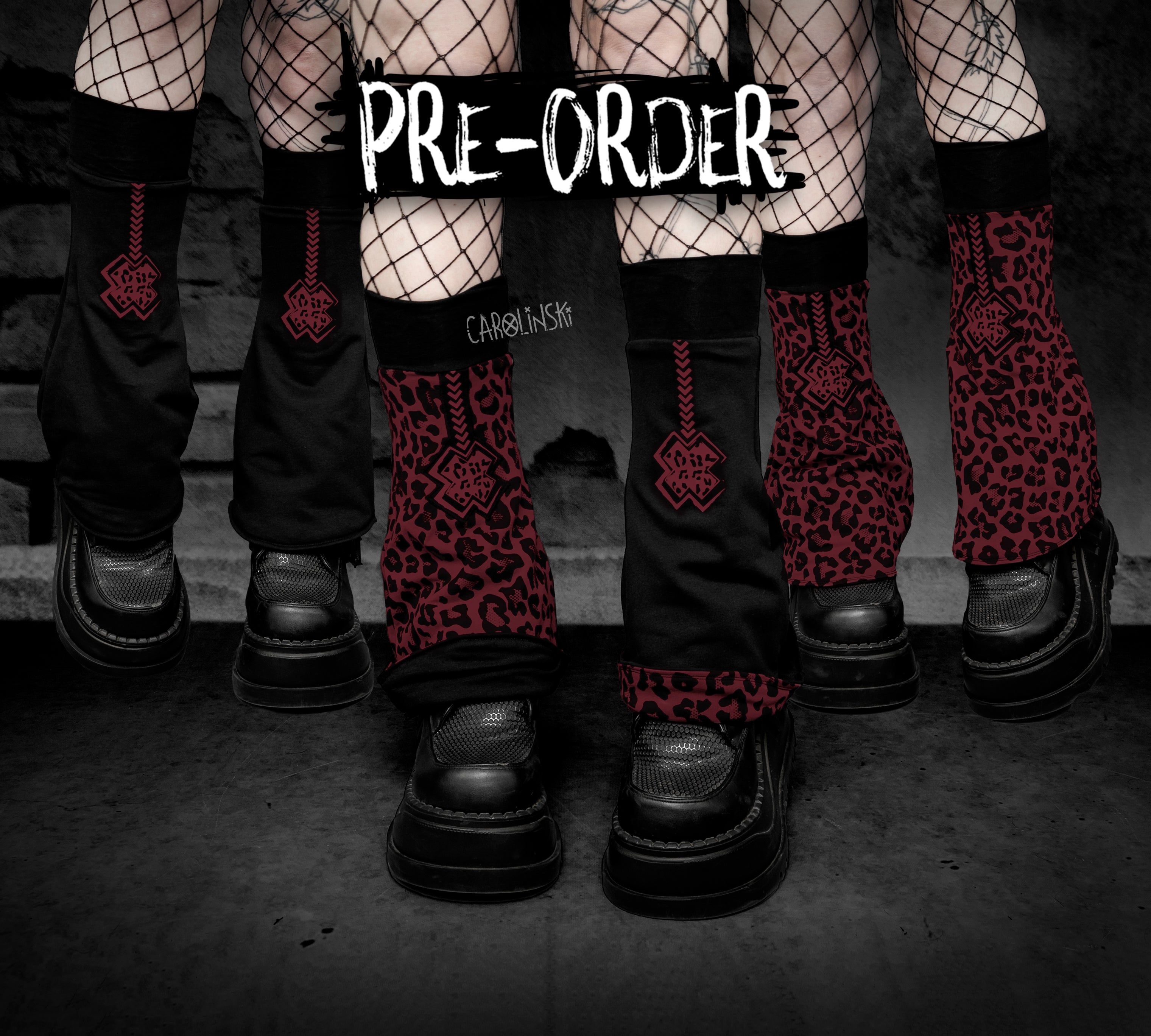 Flipping Legwarmers - Leopard