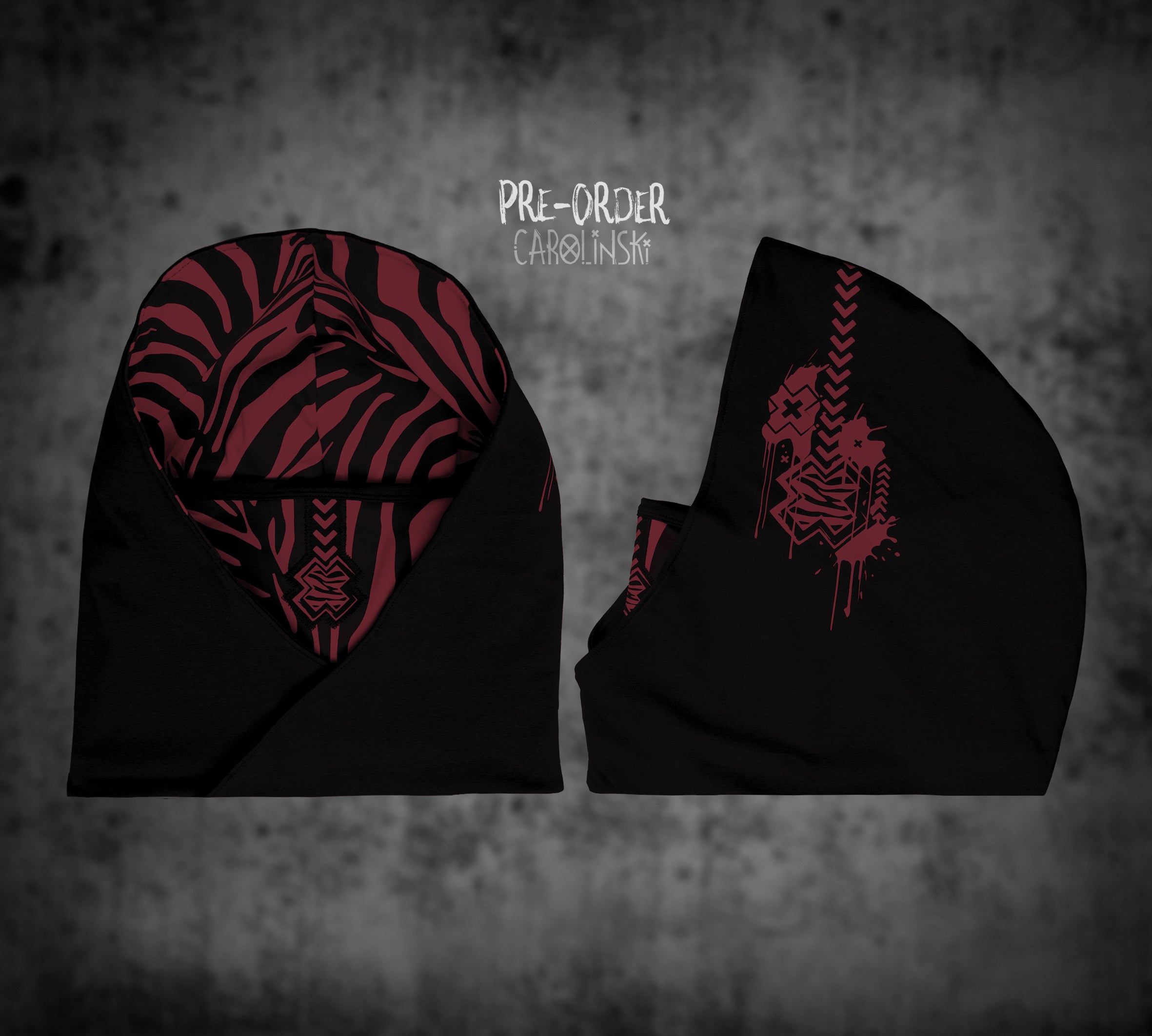Hooded Loop - Zebra