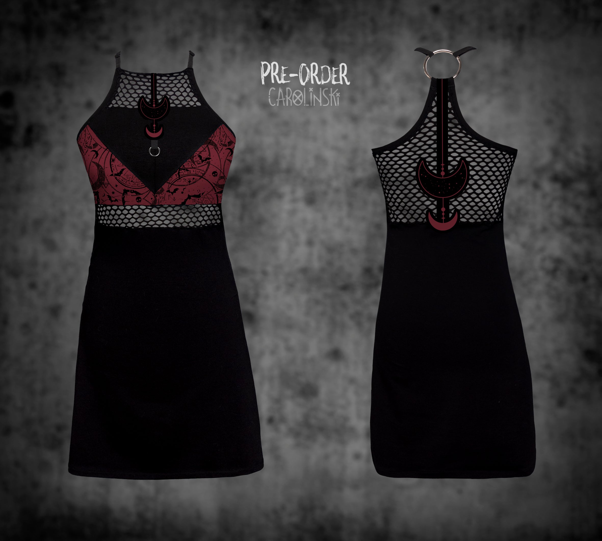 HighNeck Dress - Witchy