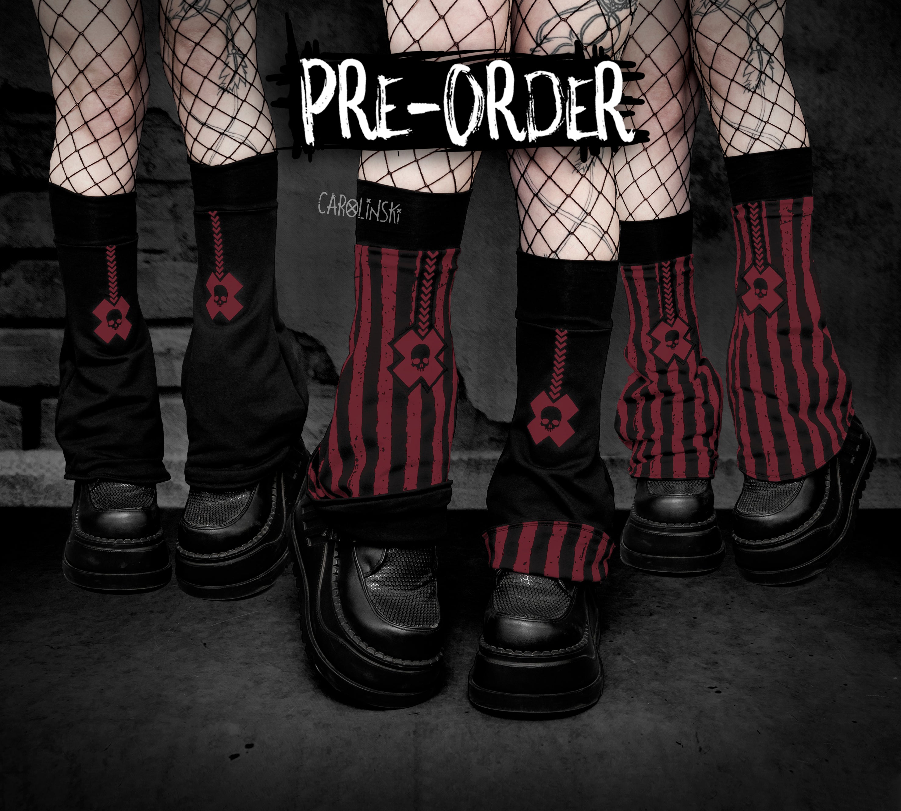 Flipping Legwarmers - Stripes