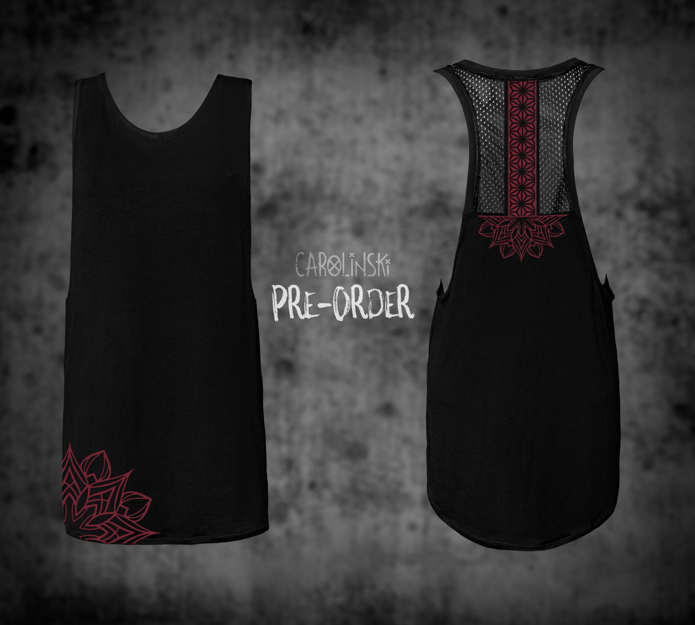 TankTop Mesh - Asanoha