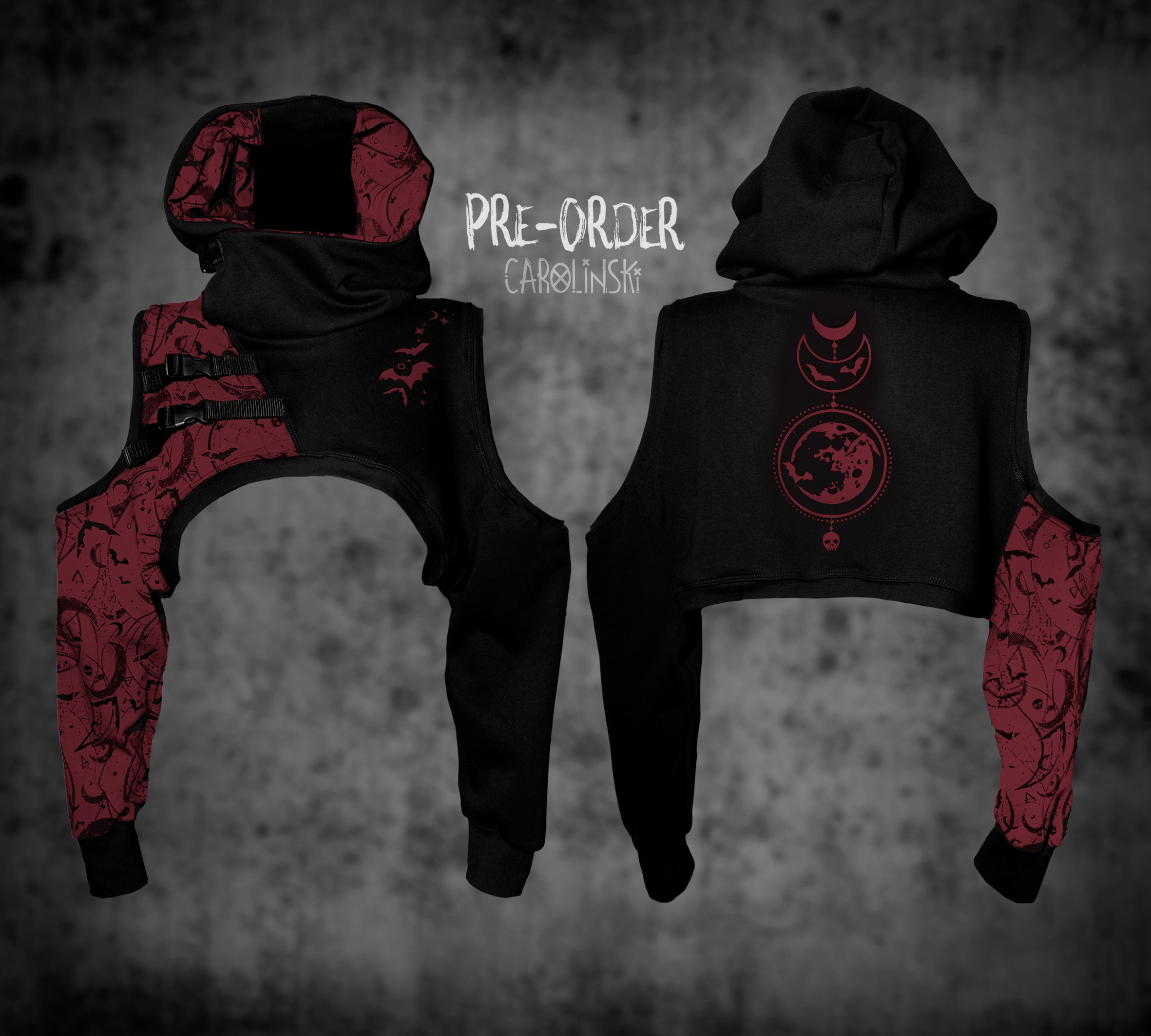 Crop Hoodie - Witchy