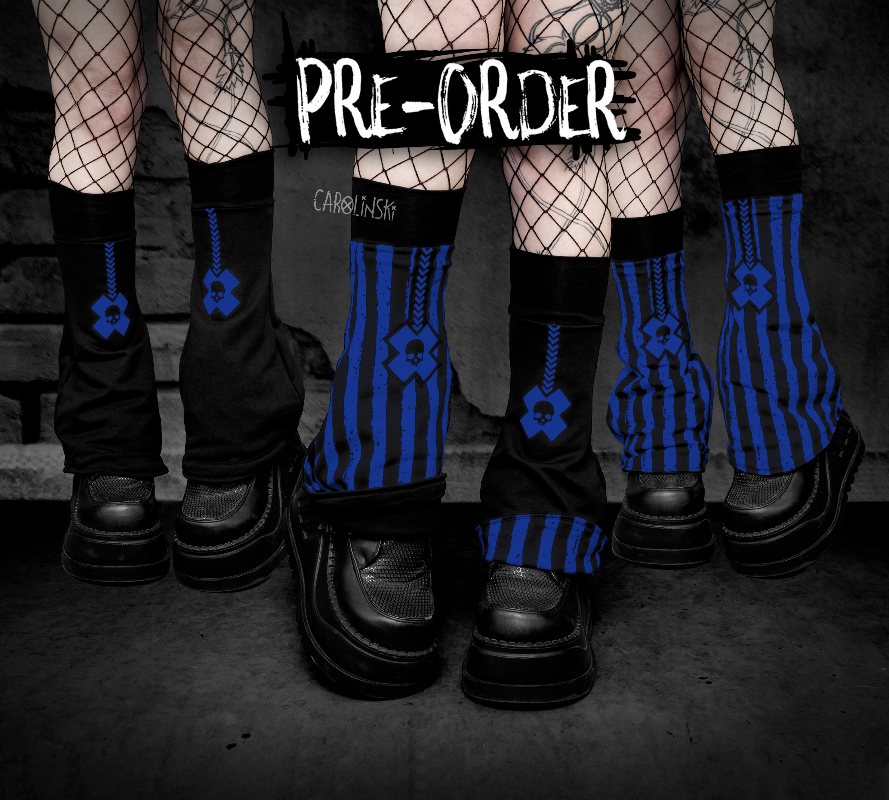 Flipping Legwarmers - Stripes