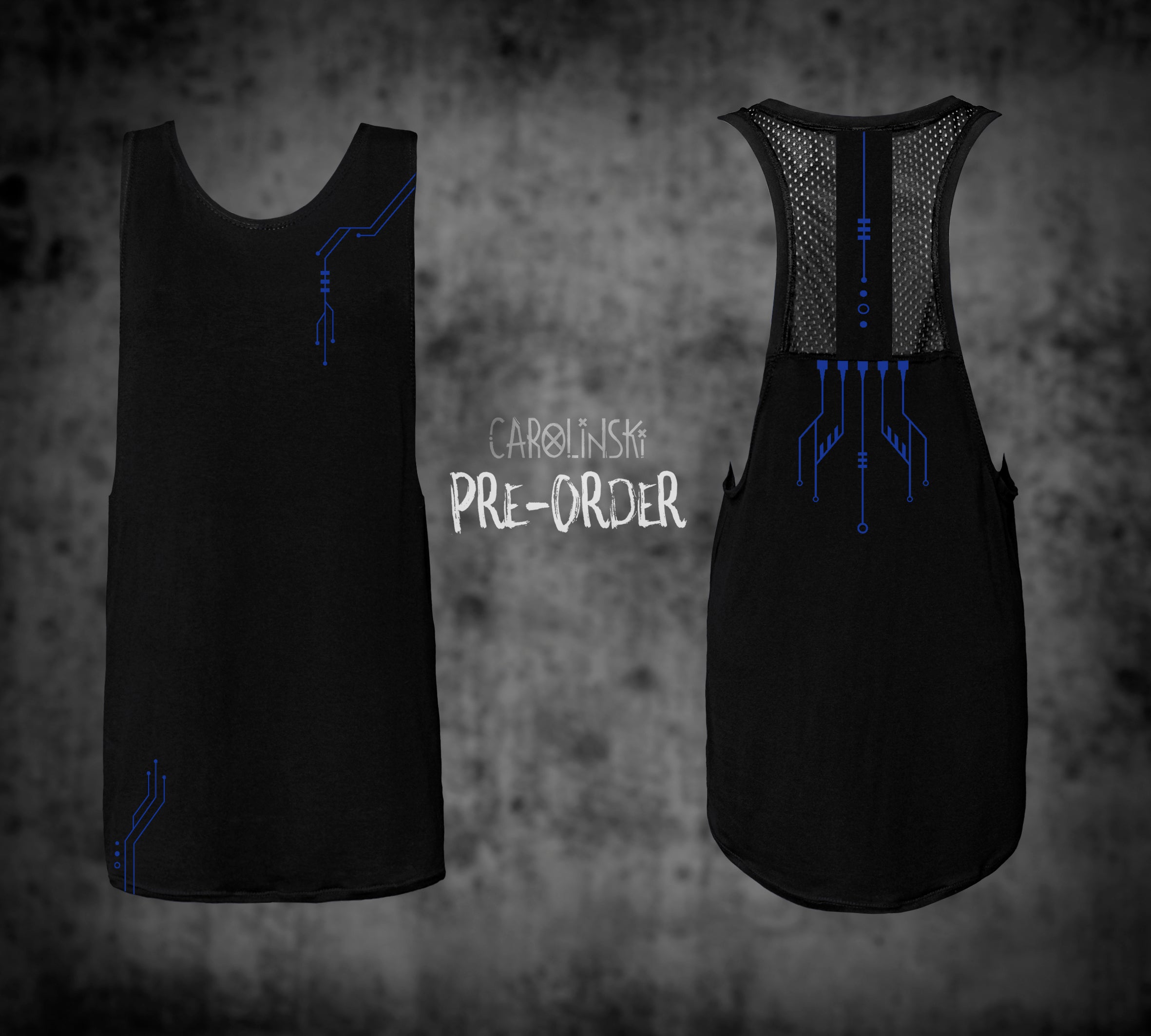TankTop Mesh - Circuitboard