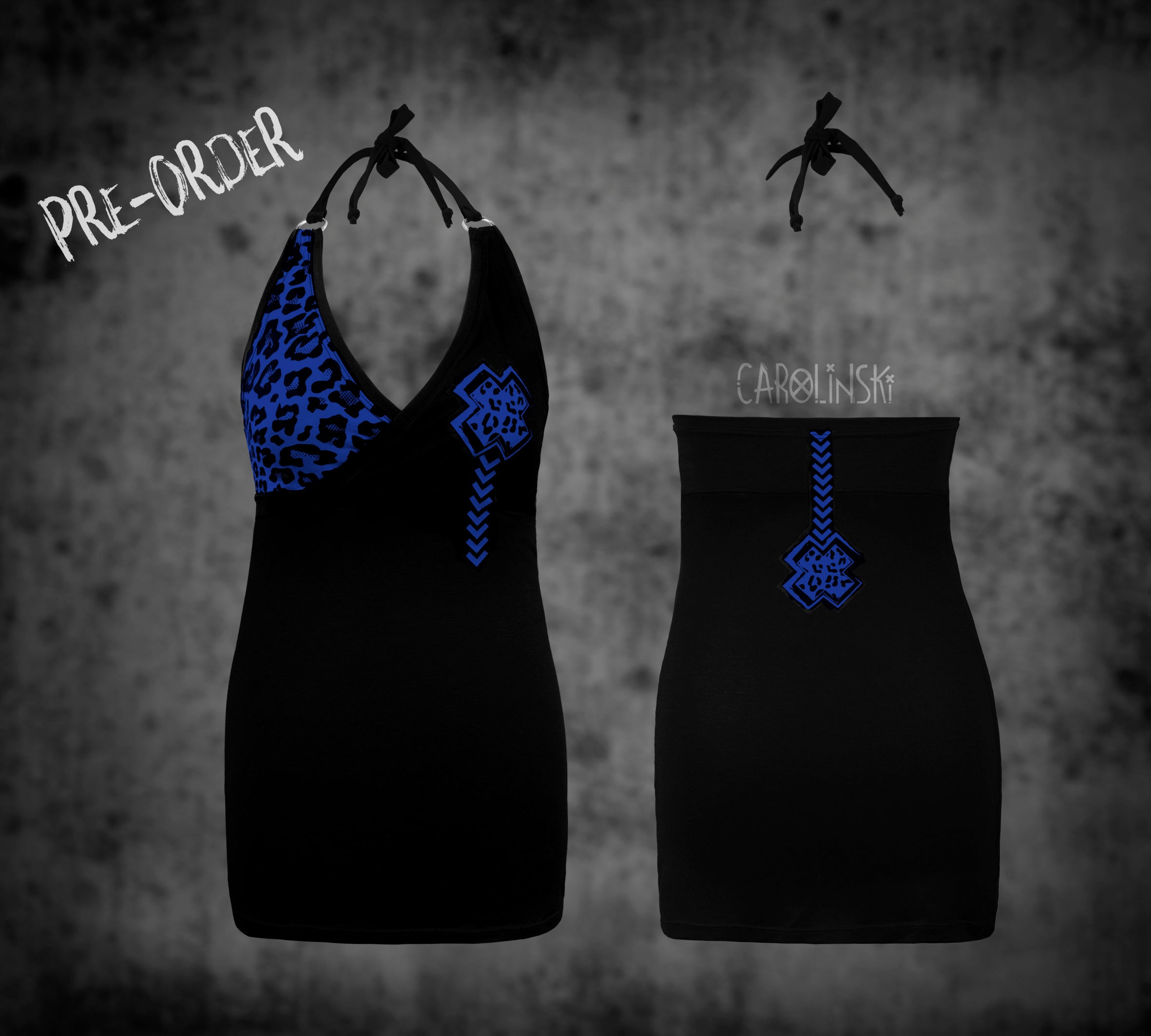 Neck holder top - leo