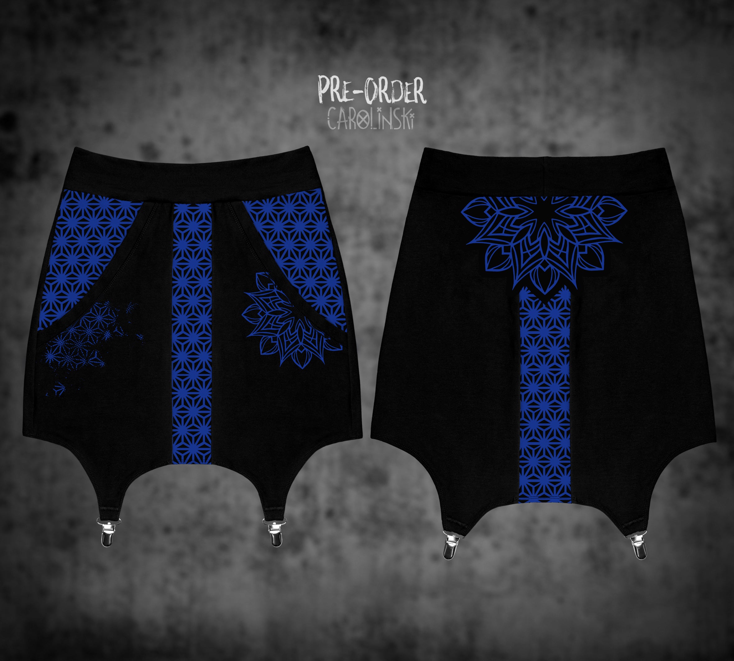 Garter Skirt - Asanoha