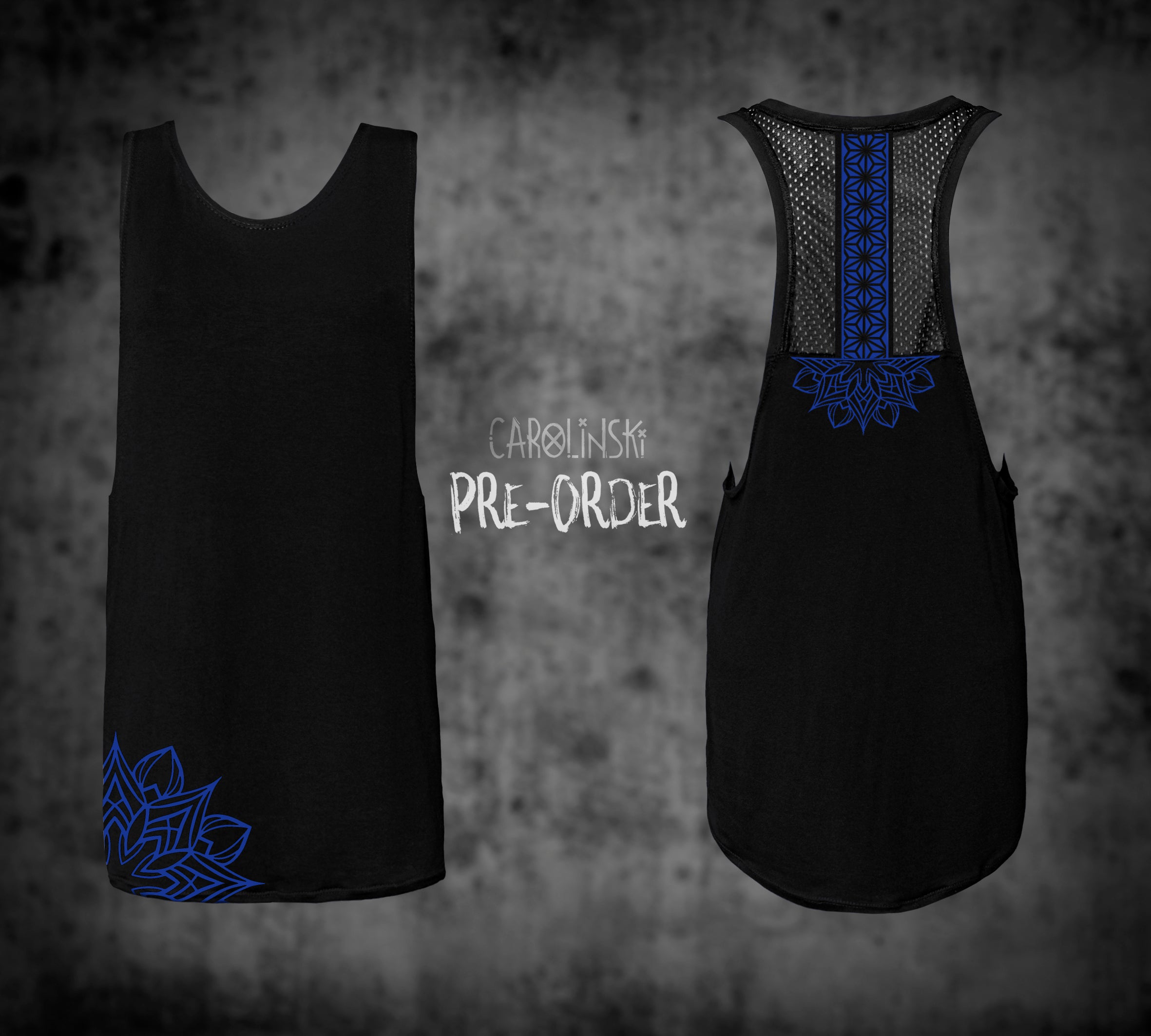 TankTop Mesh - Asanoha