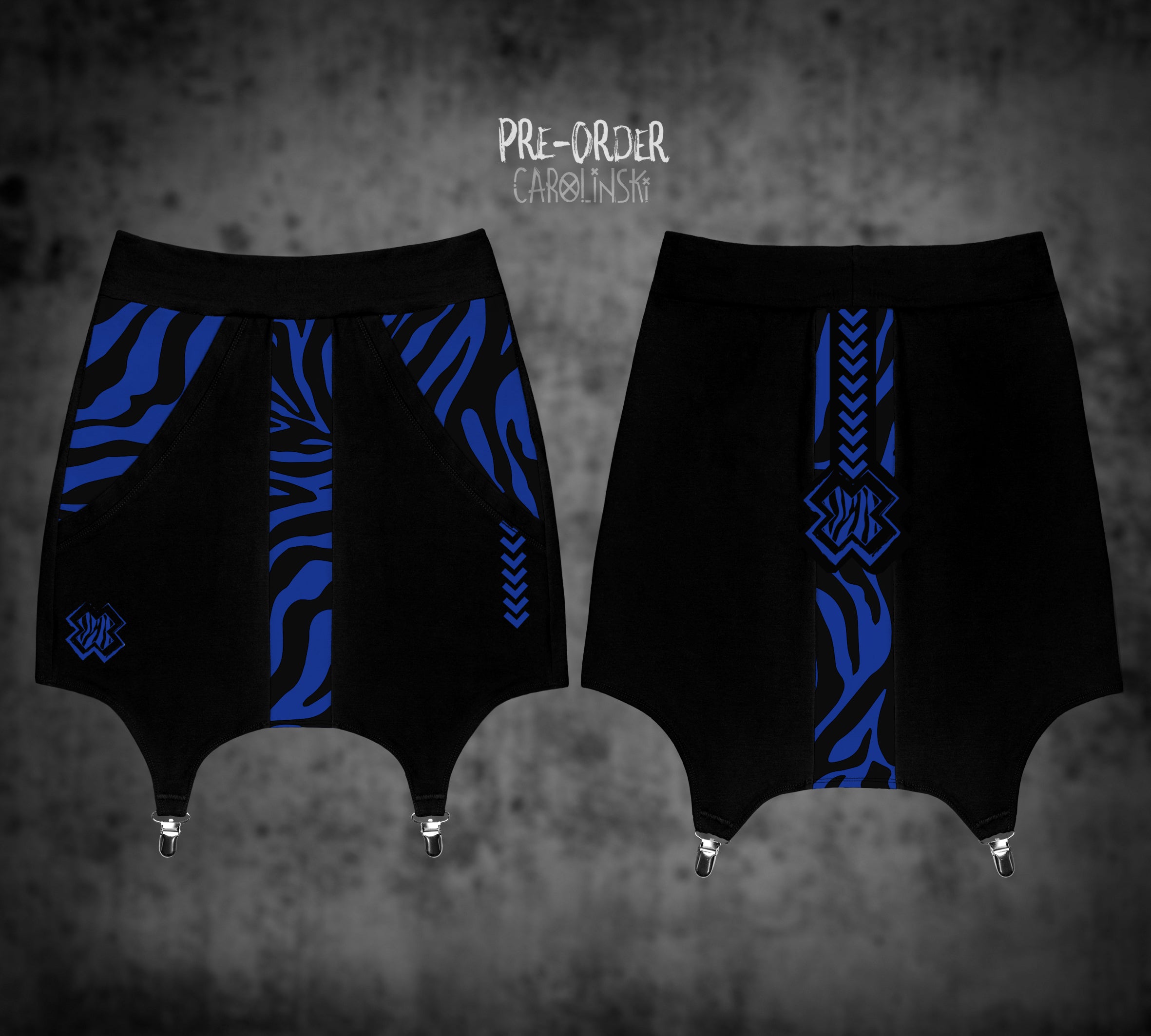 Garter Skirt - Zebra