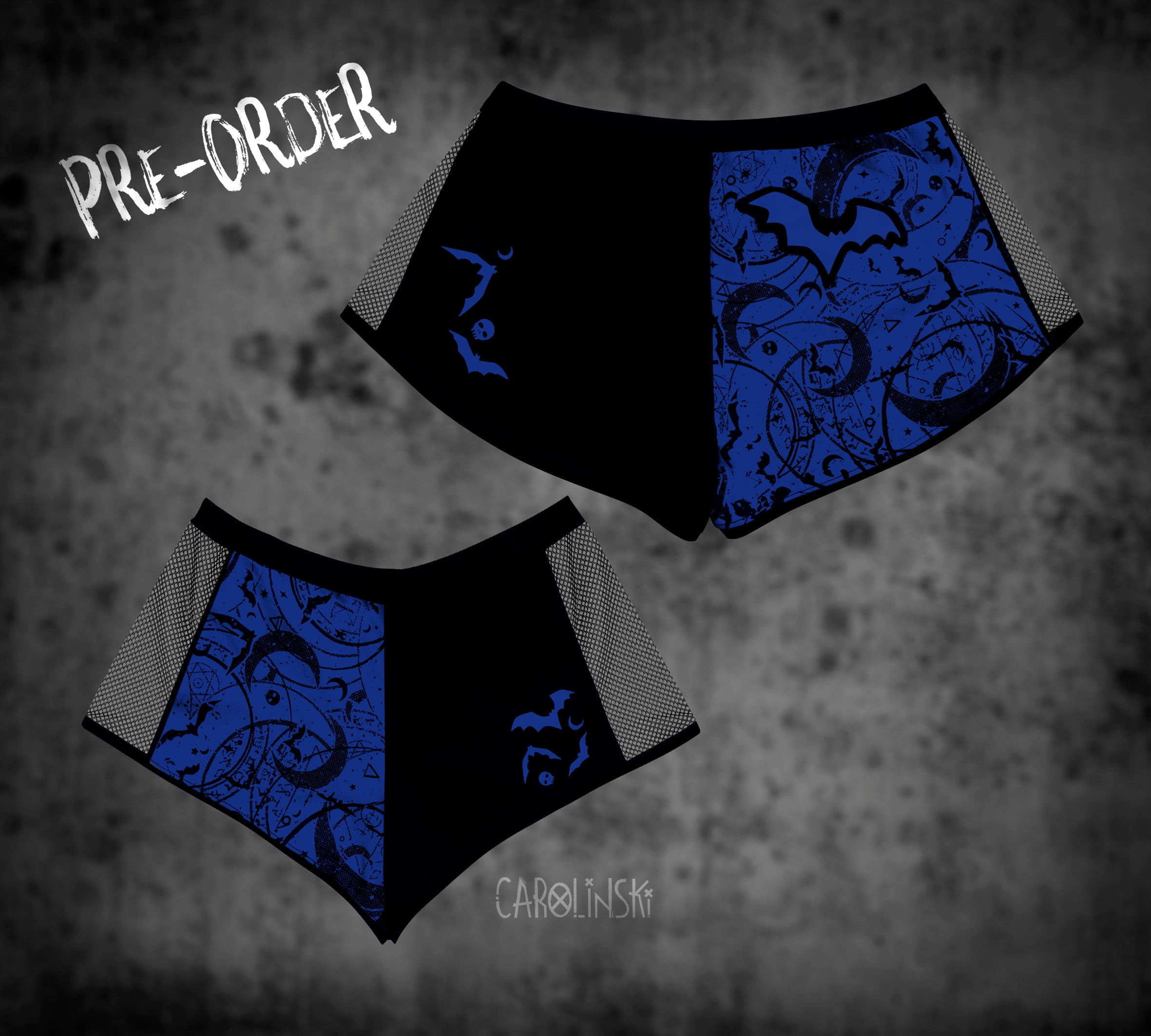Split Shorts - Witchy