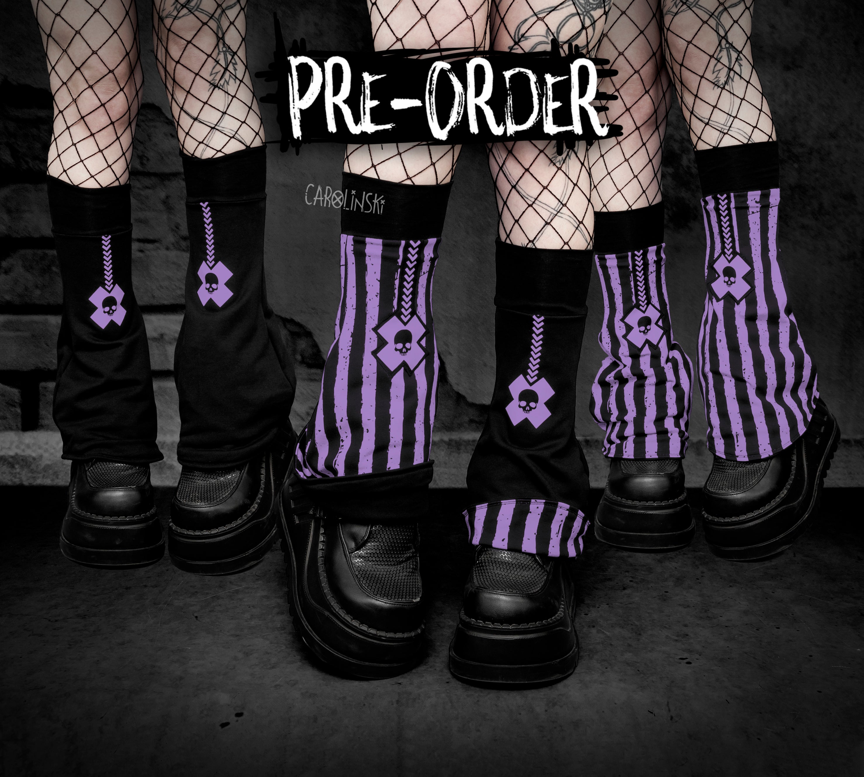 Flipping Legwarmers - Stripes