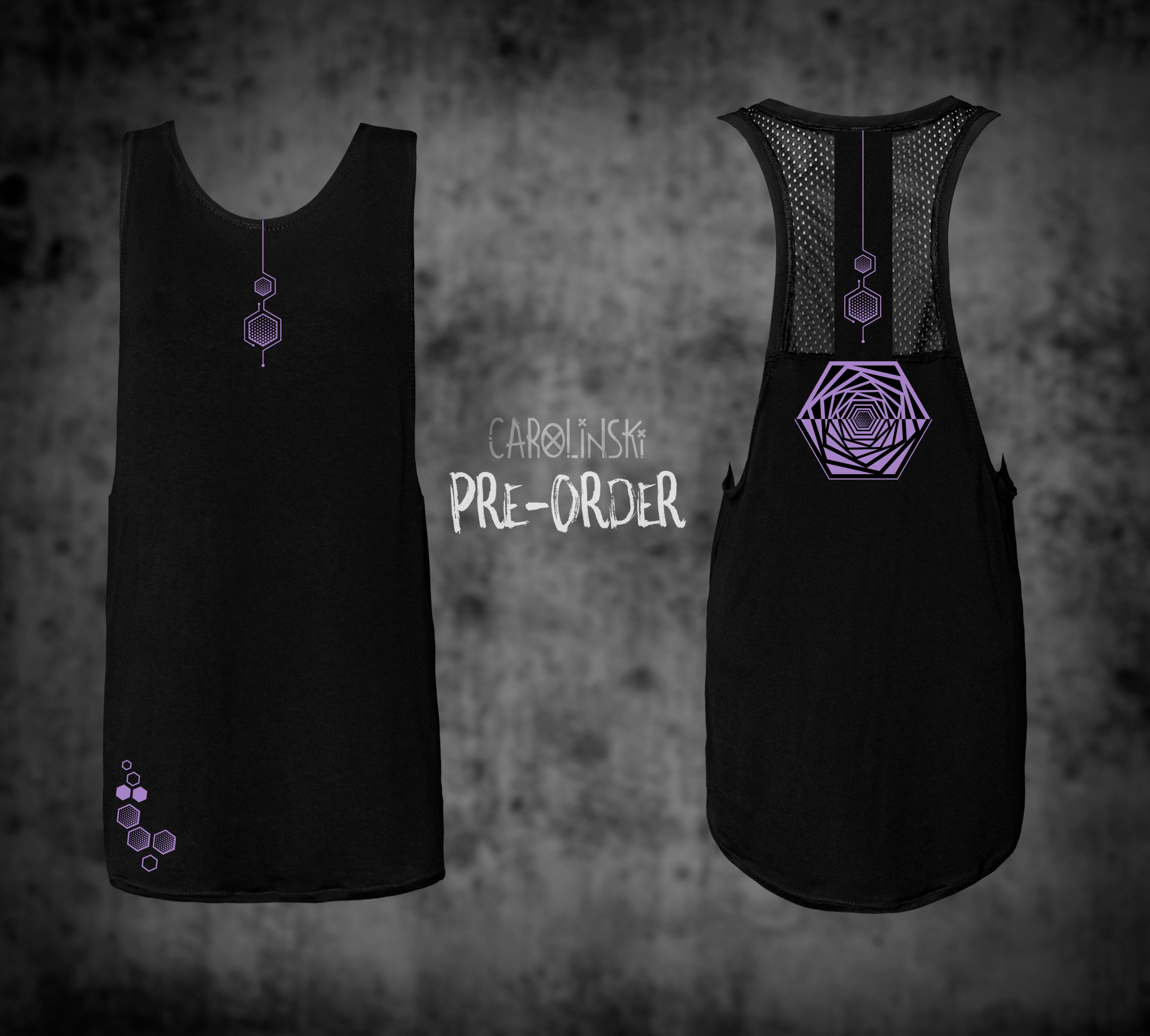 TankTop Mesh - Hexagon