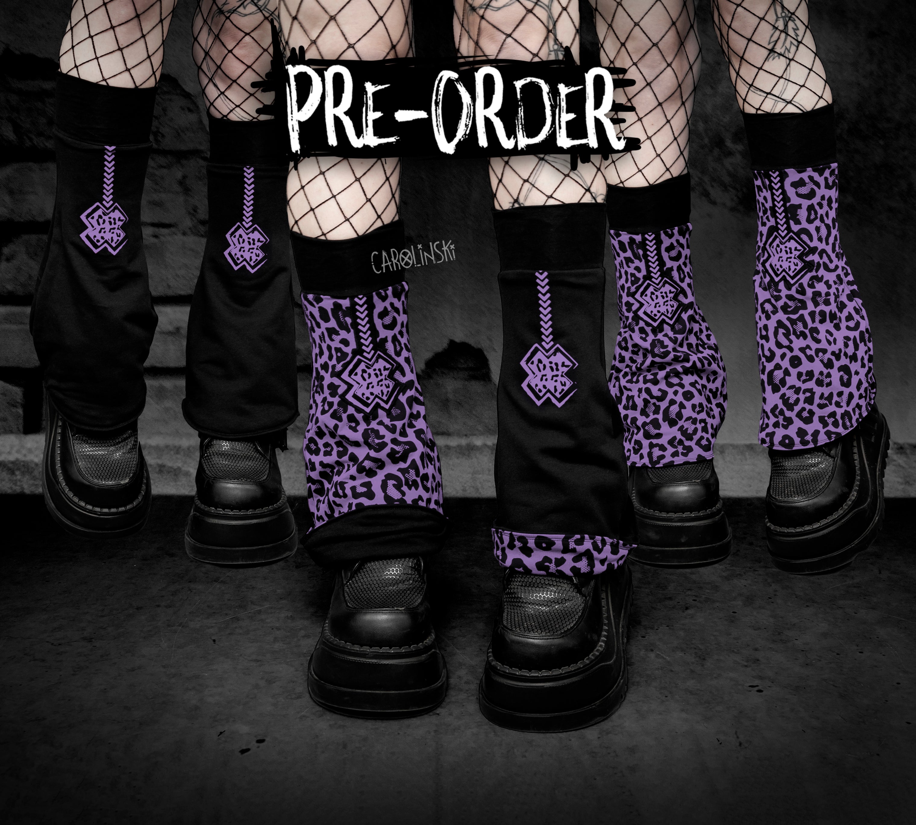 Flipping Legwarmers - Leopard