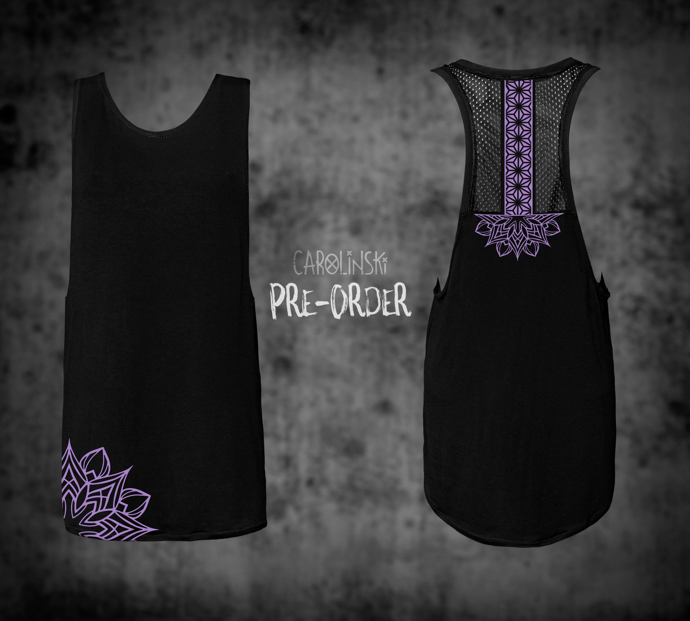 TankTop Mesh - Asanoha