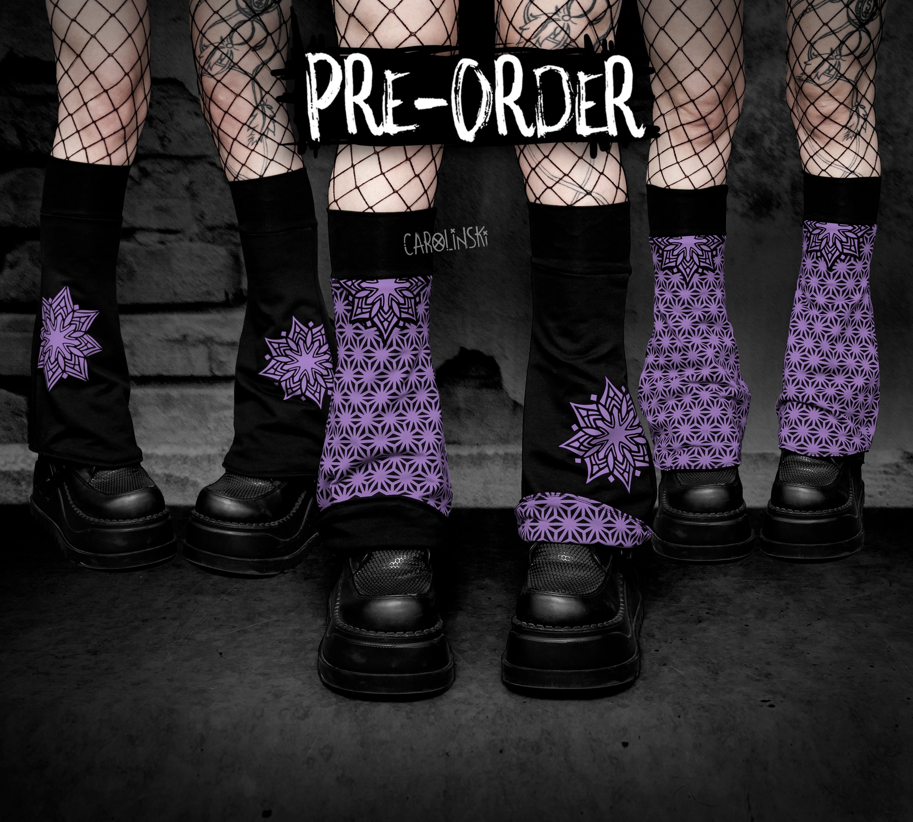 Flipping Legwarmers - Asanoha