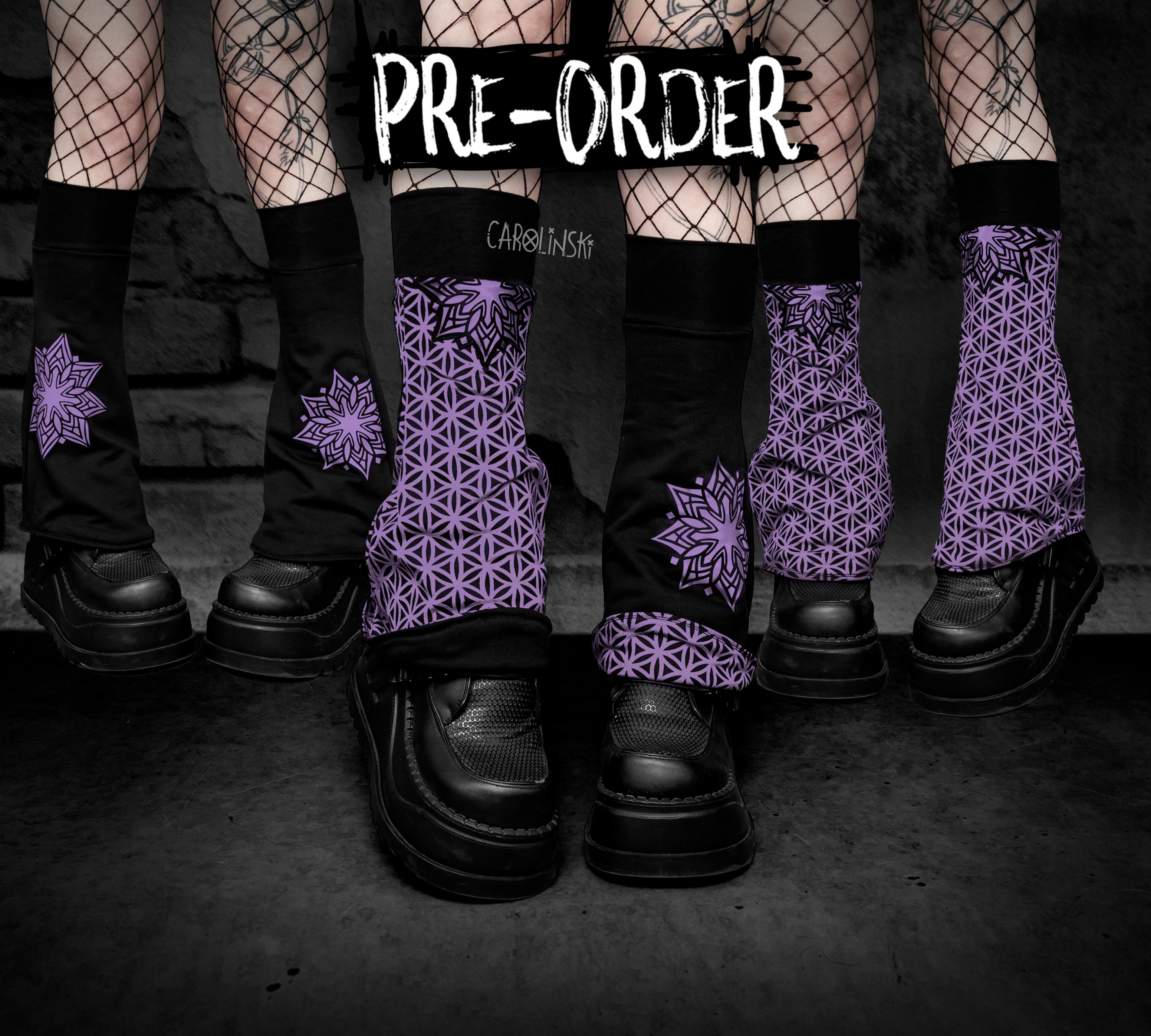 Flipping Legwarmers - Flower of Life
