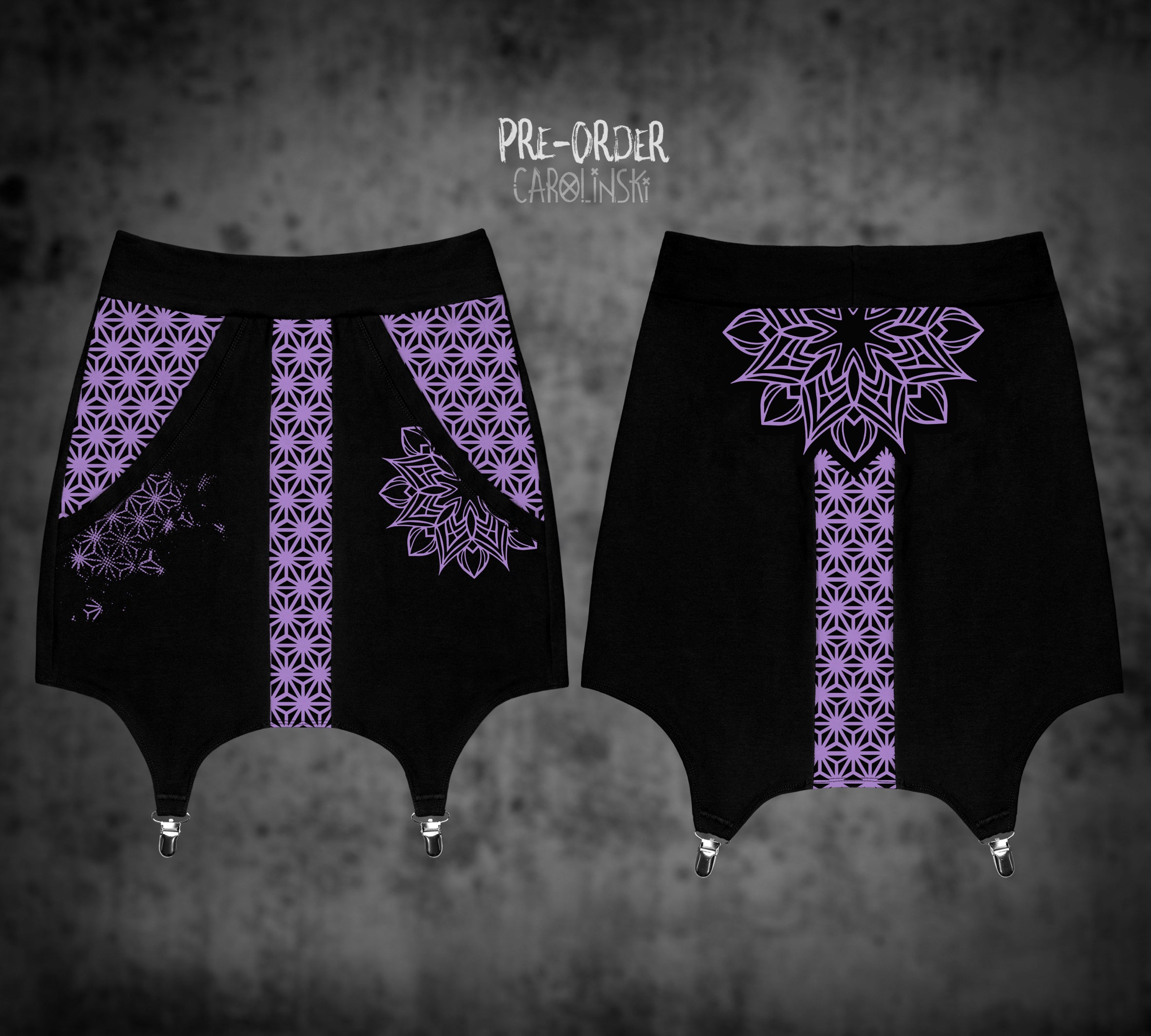 Garter Skirt - Asanoha