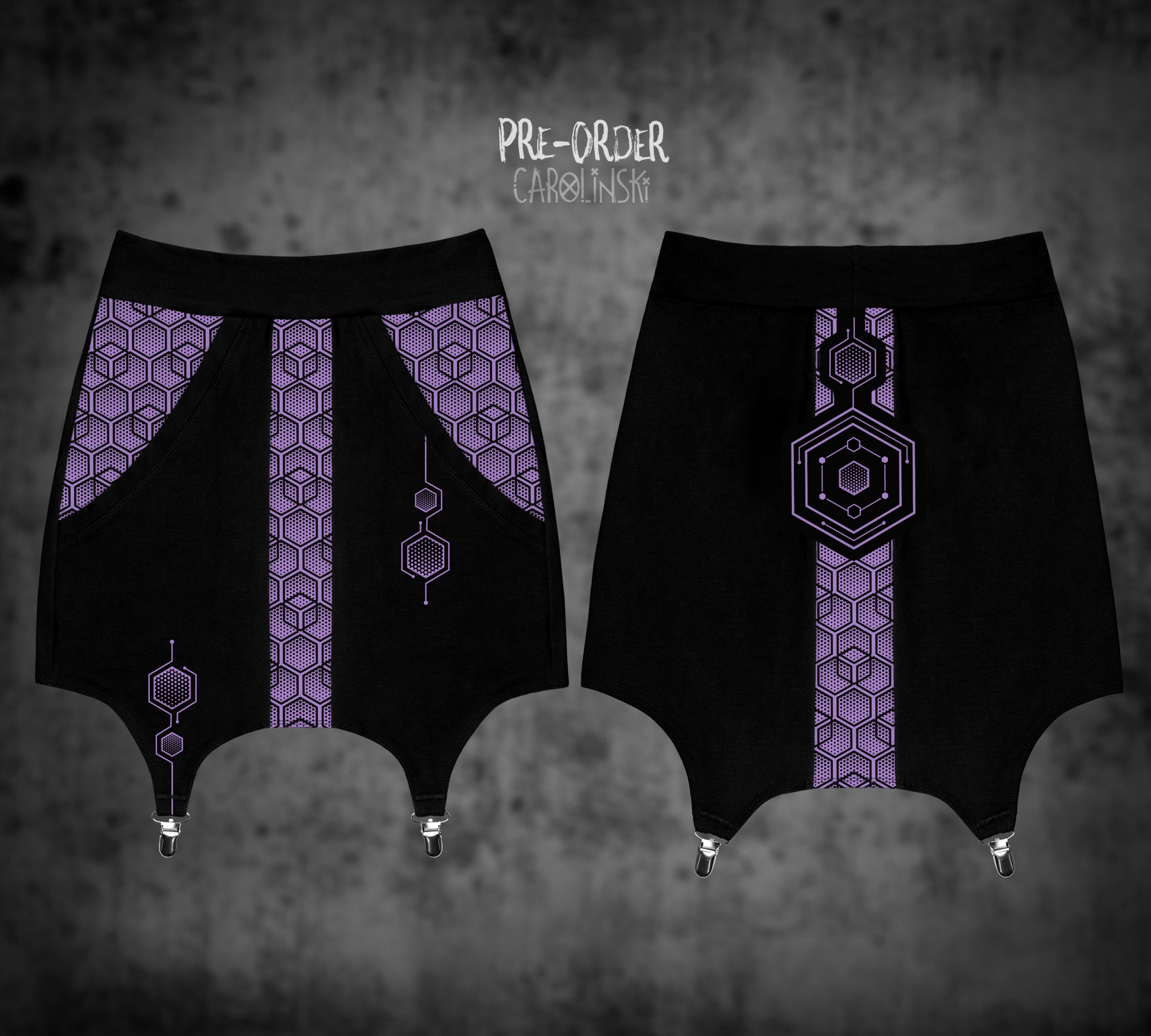 Garter Skirt - Hexagon