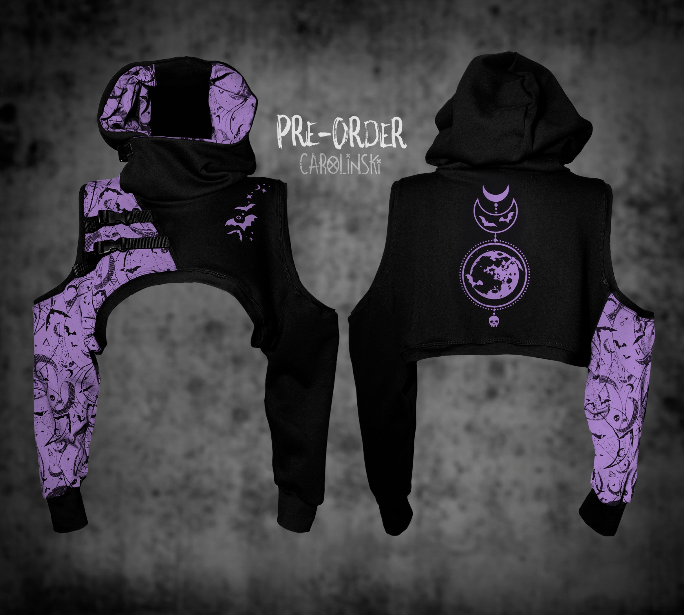Crop Hoodie - Witchy
