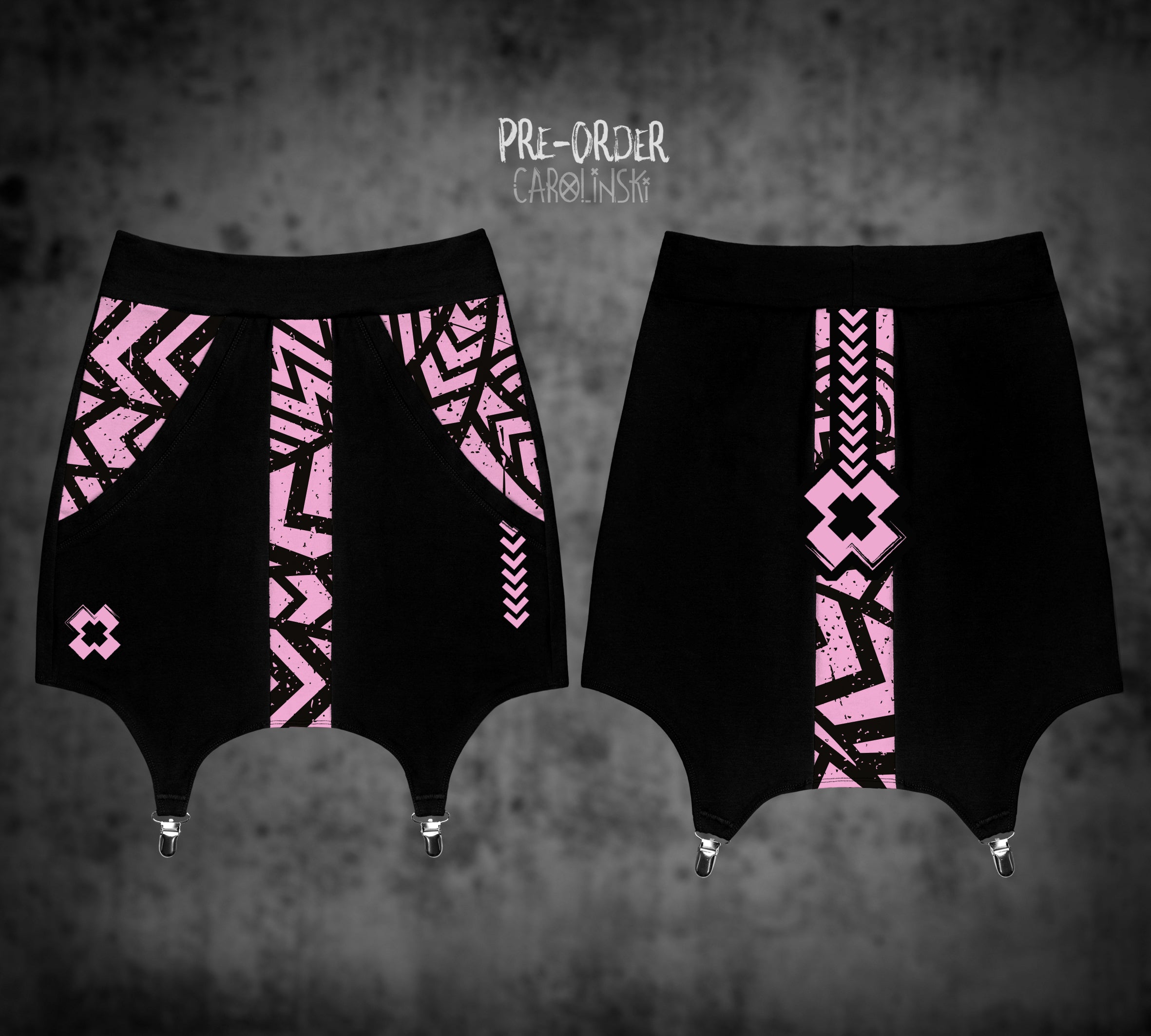 Garter Skirt - Grunge