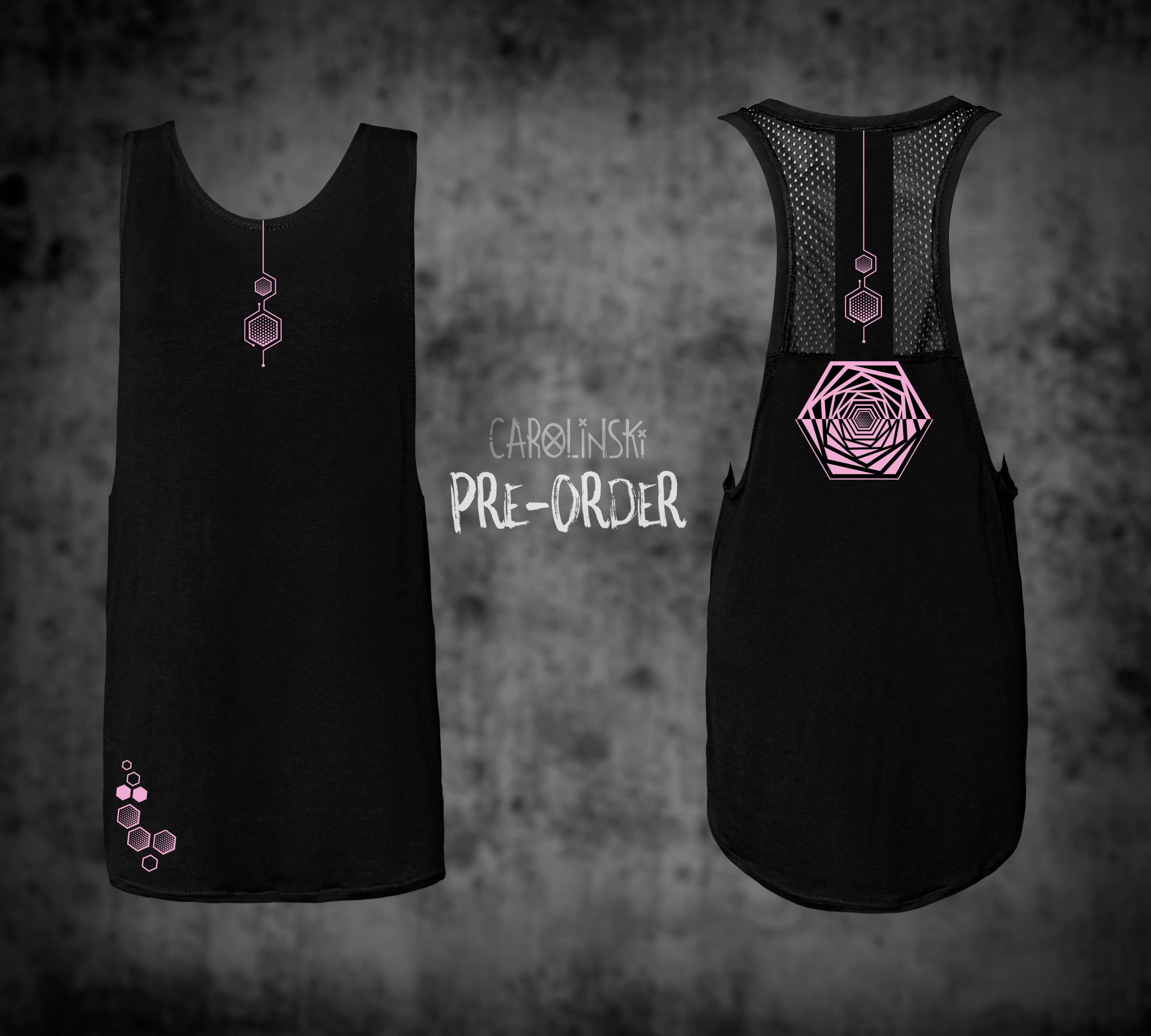 TankTop Mesh - Hexagon