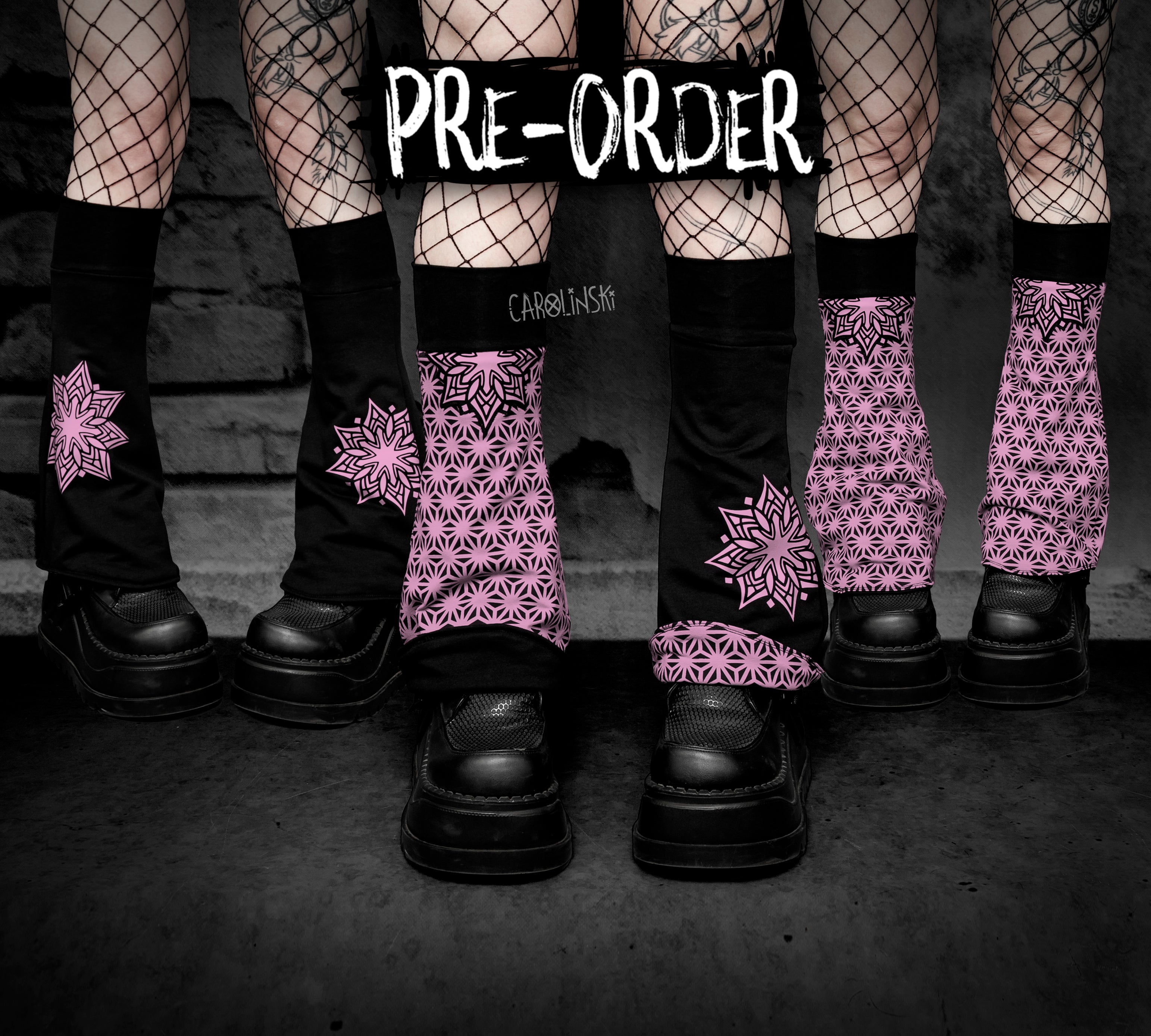 Flipping Legwarmers - Asanoha