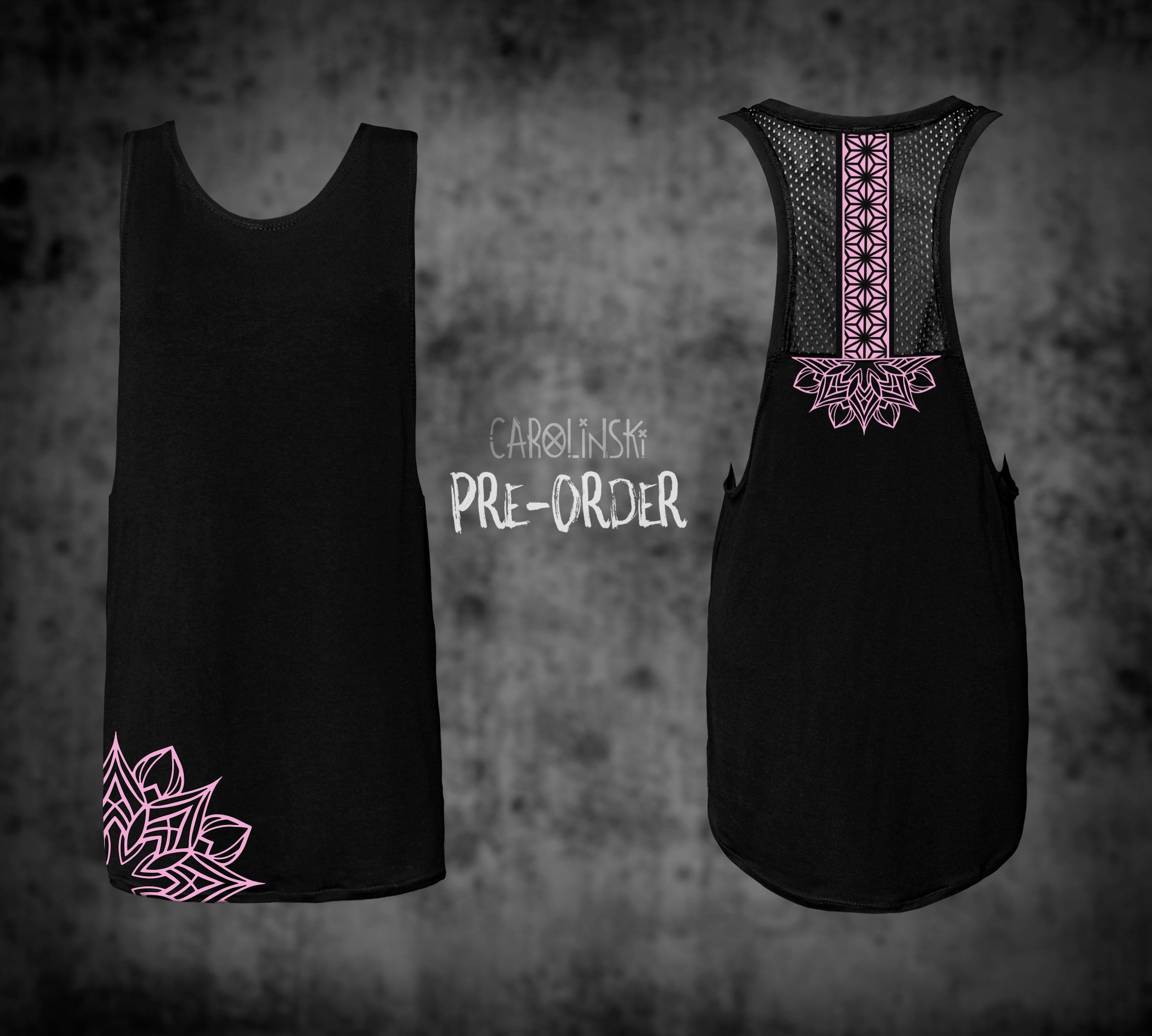 TankTop Mesh - Asanoha