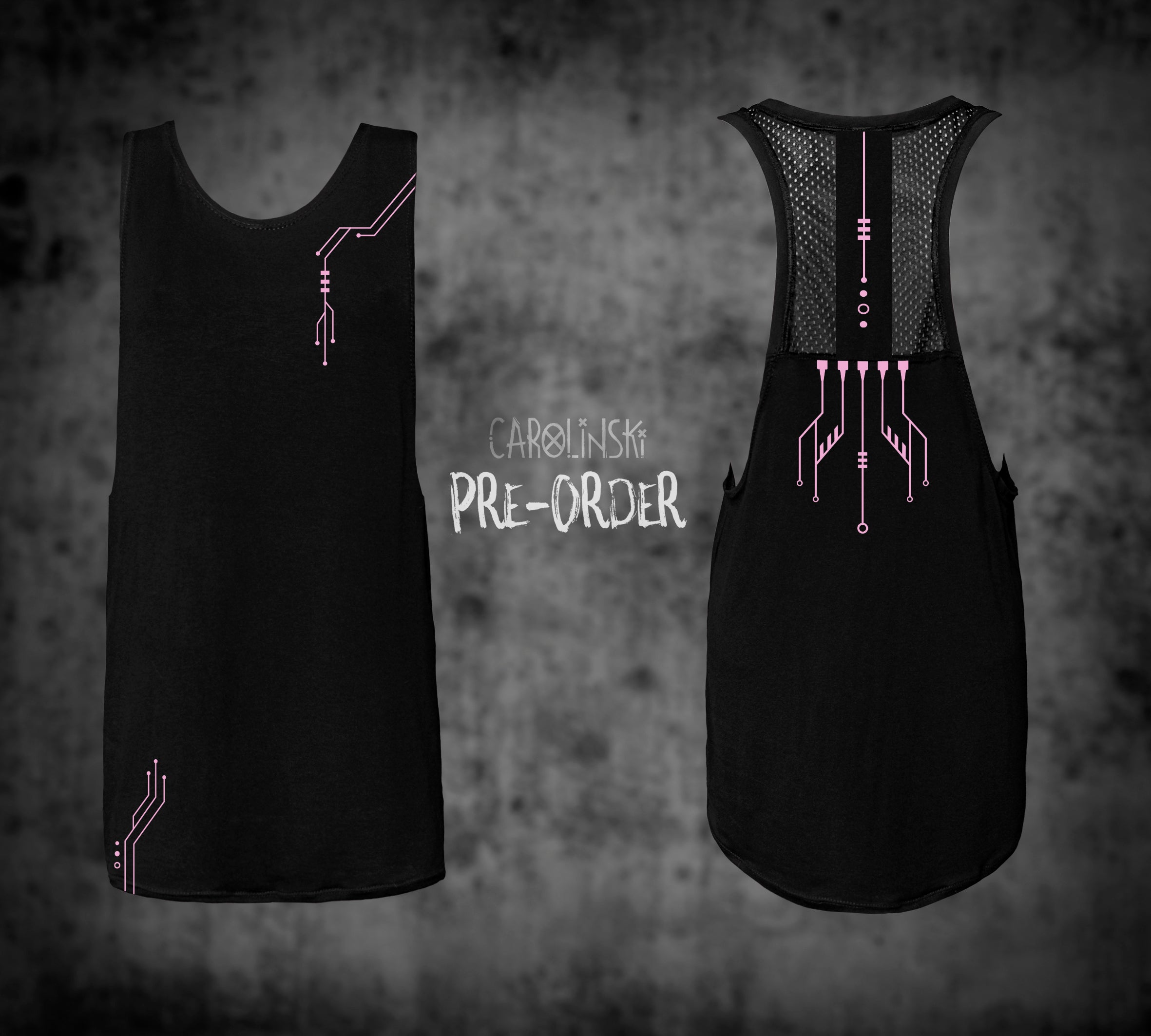 TankTop Mesh - Circuitboard