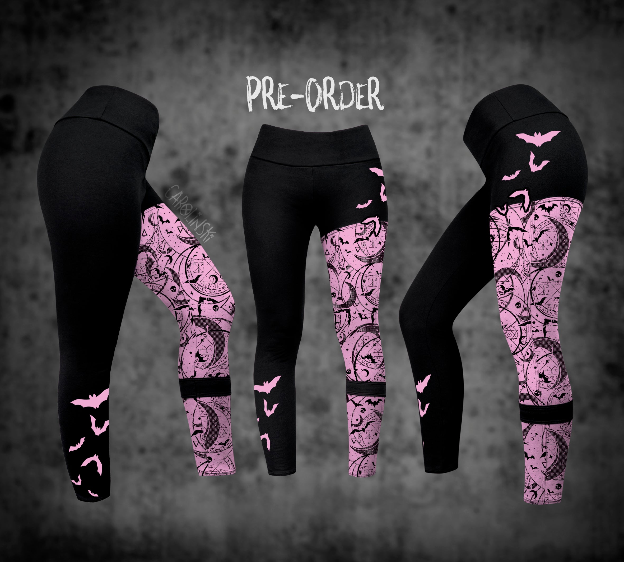 Split Leggings - Witchy