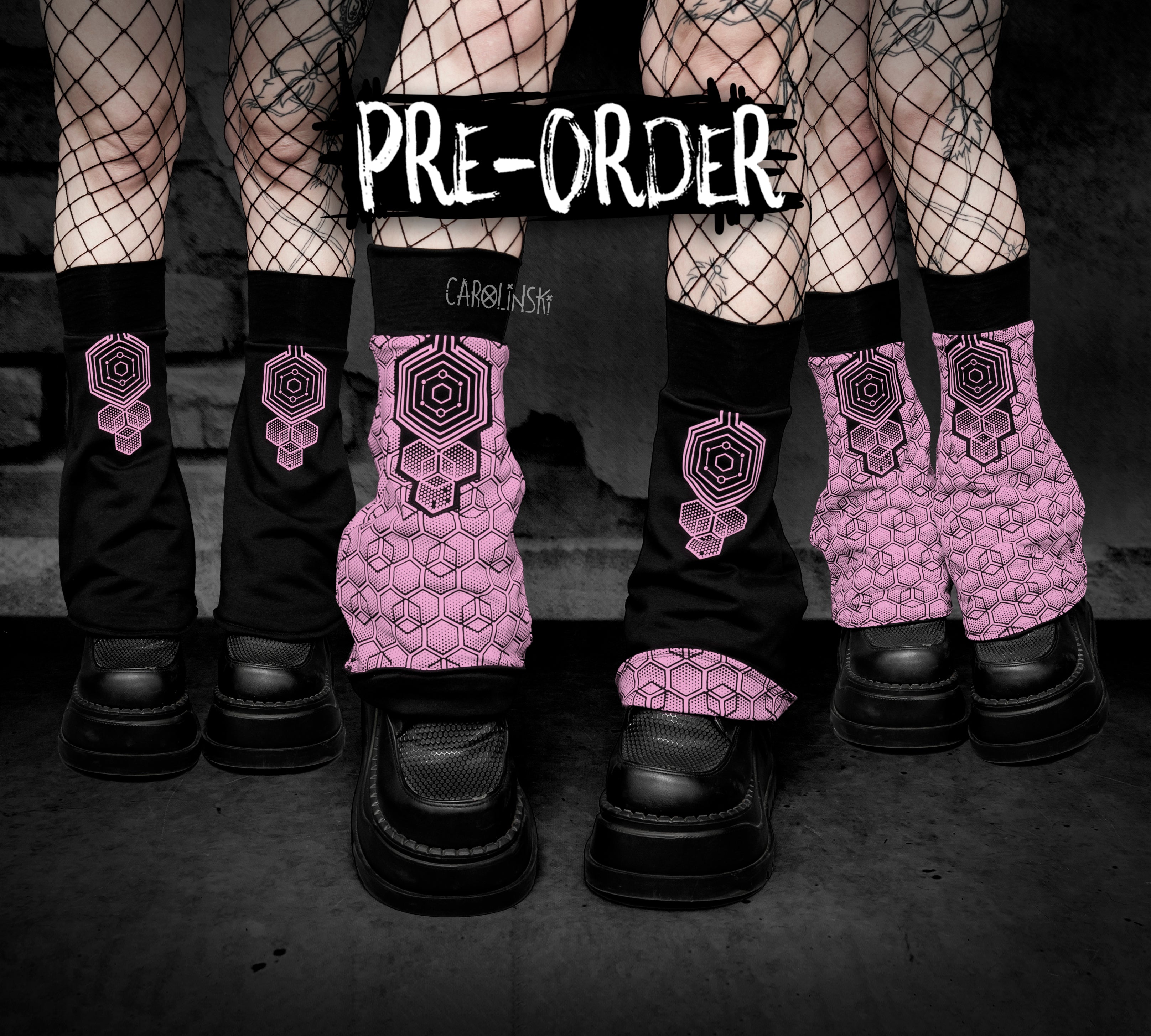 Flipping Legwarmers - Hexagon