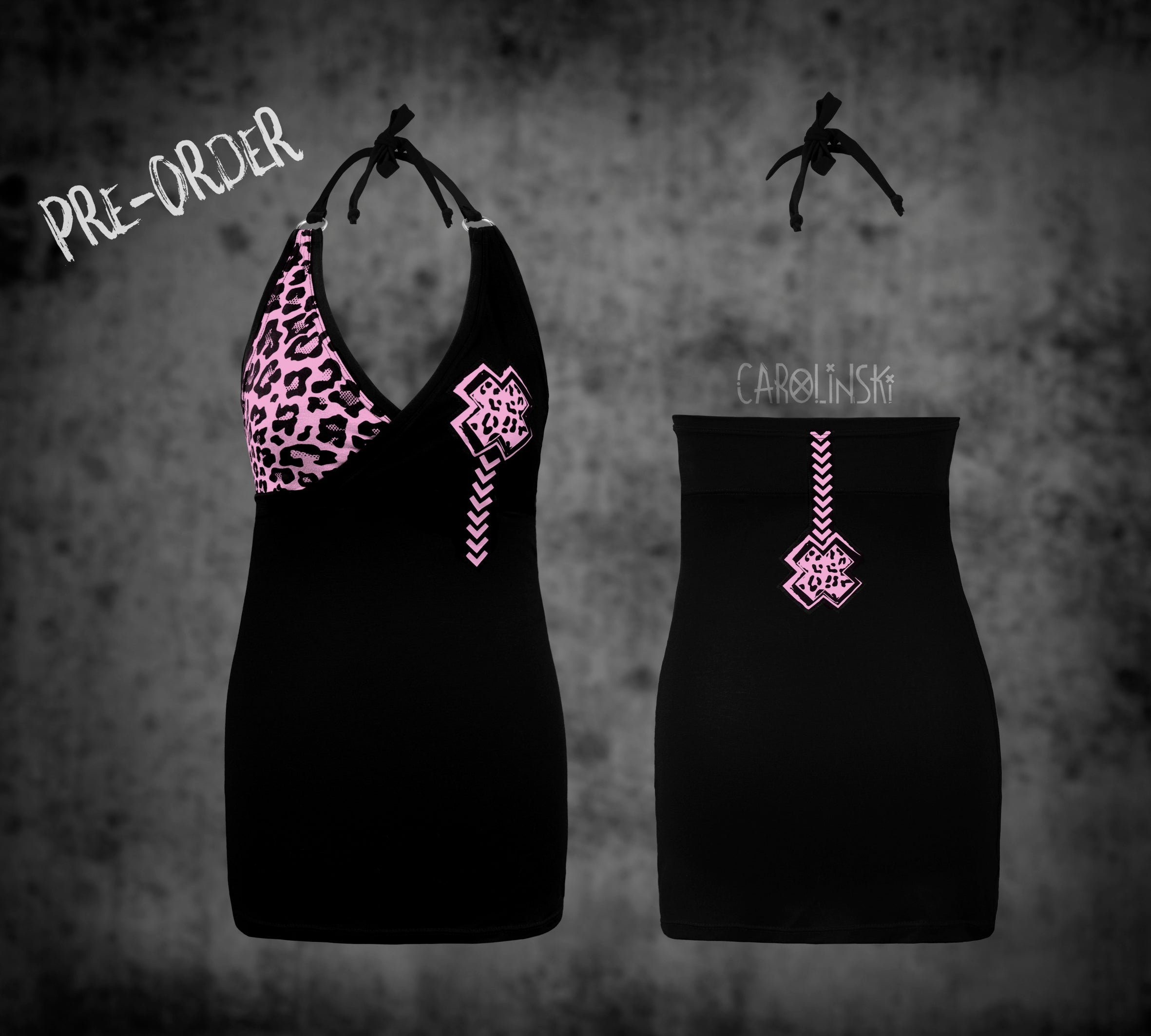 Neck holder top - leo