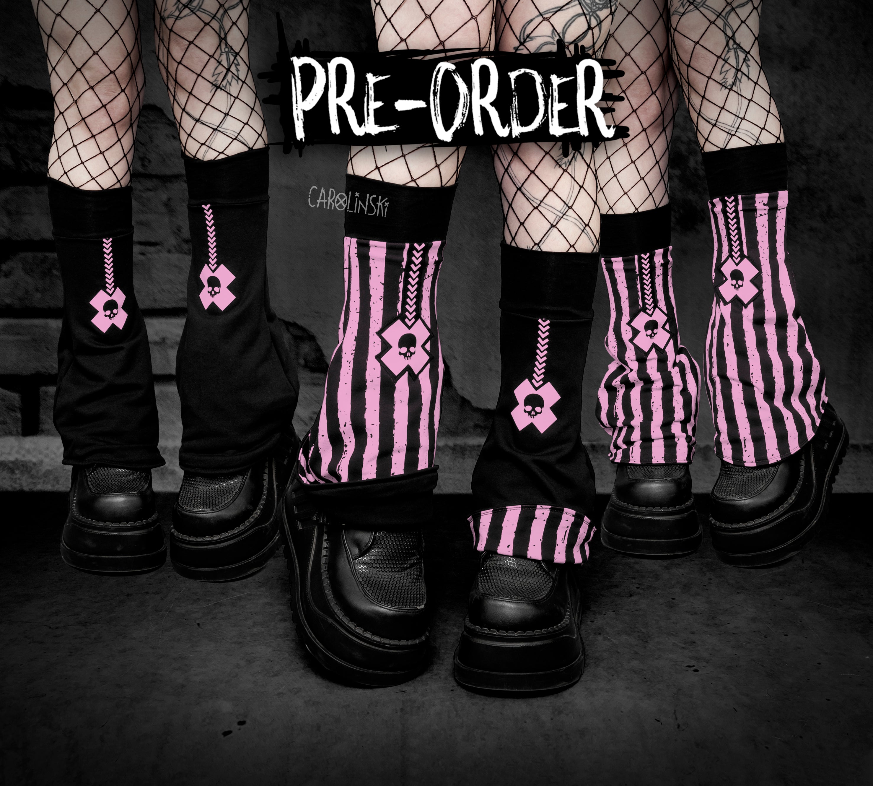 Flipping Legwarmers - Stripes