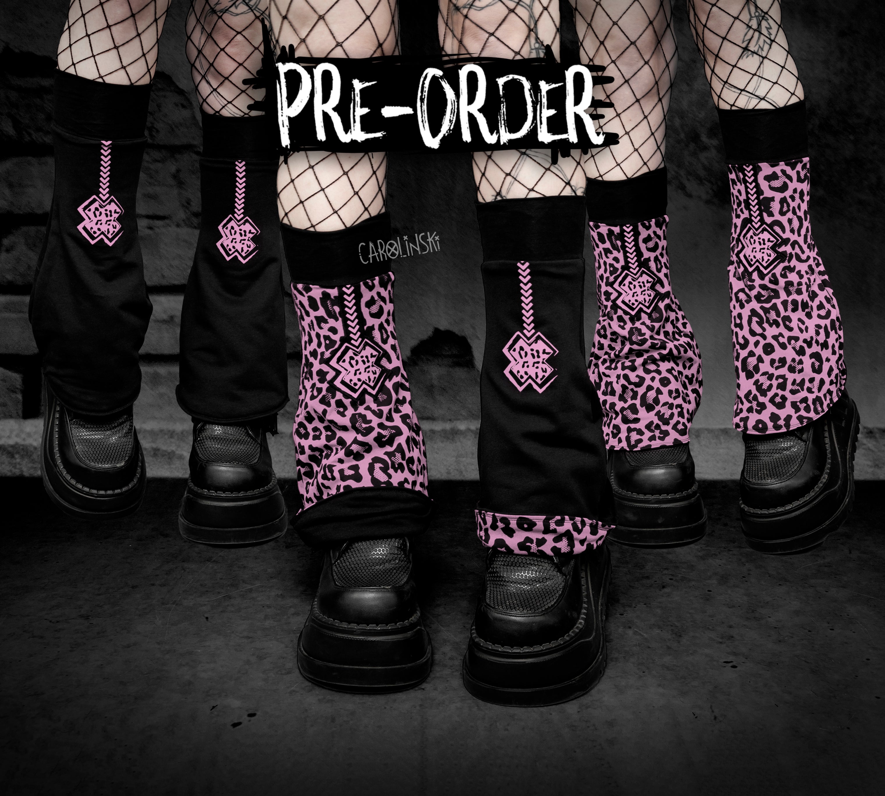 Flipping Legwarmers - Leopard