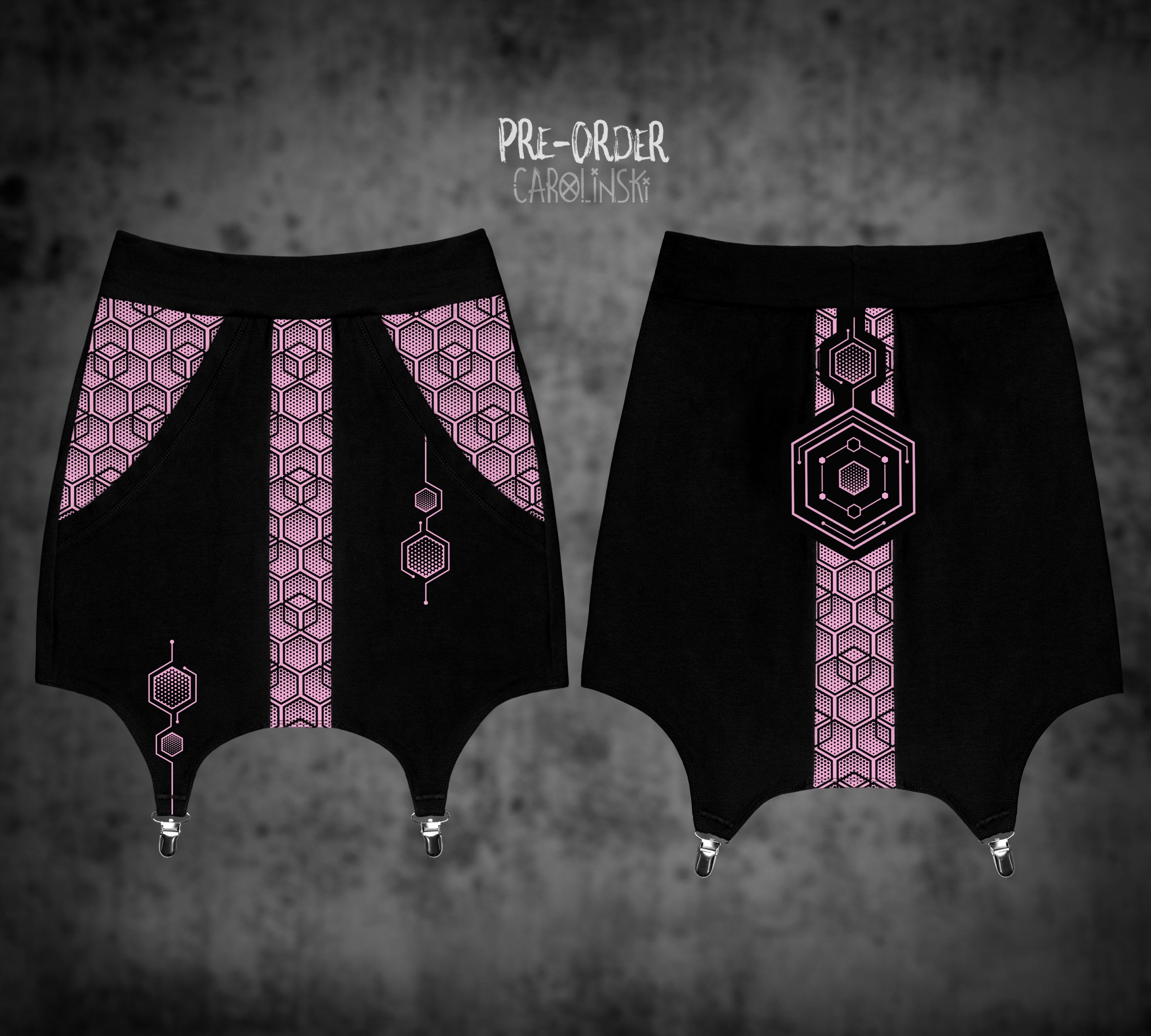Garter Skirt - Hexagon