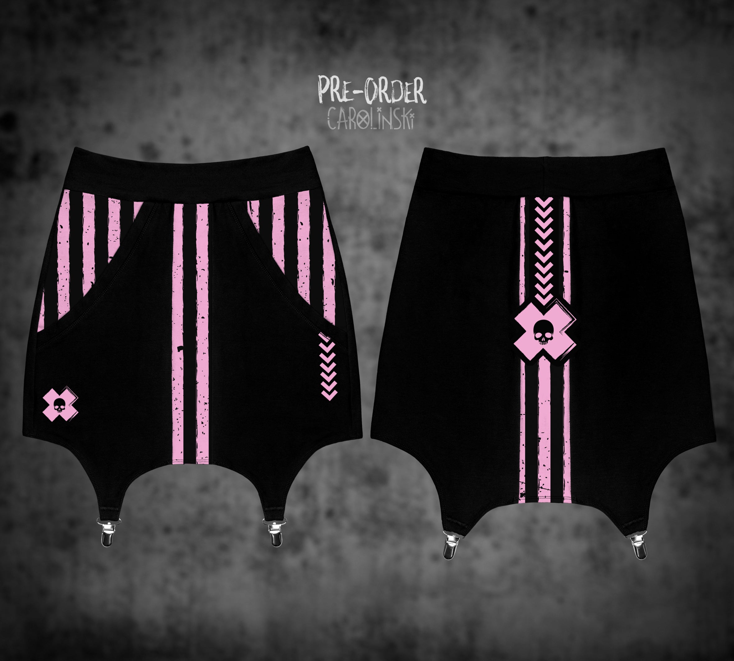 Garter Skirt - Stripes