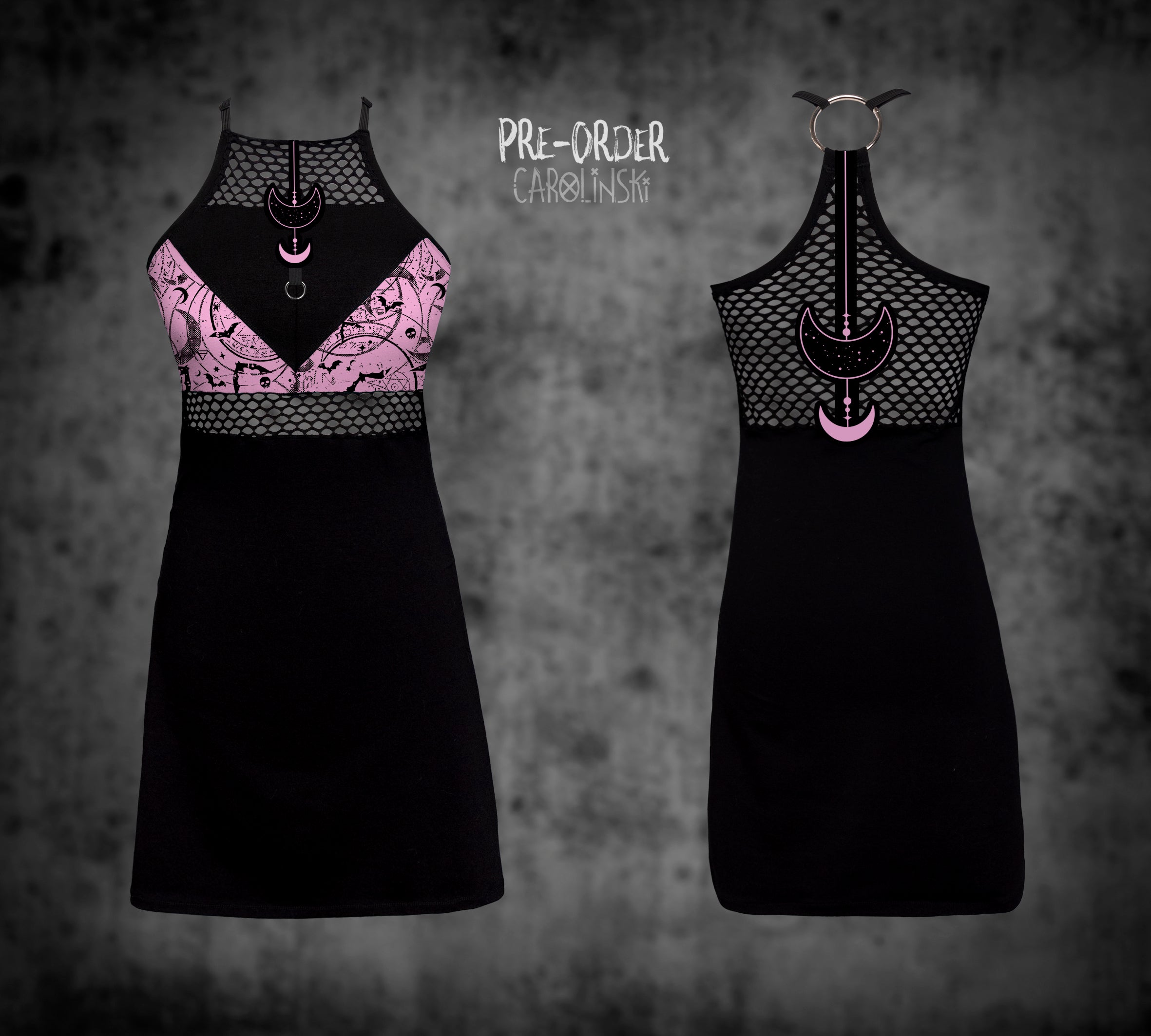 HighNeck Dress - Witchy