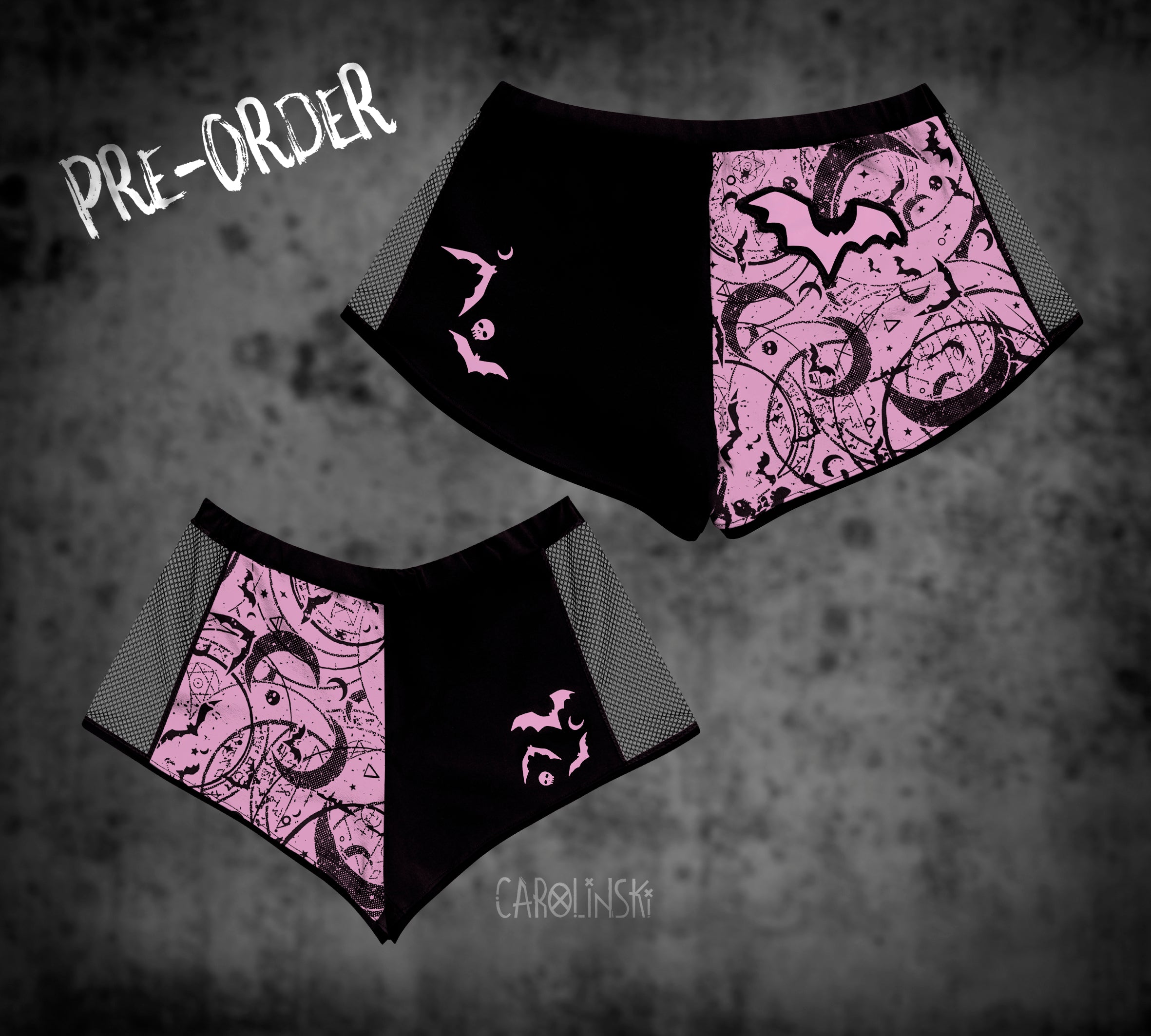 Split Shorts - Witchy