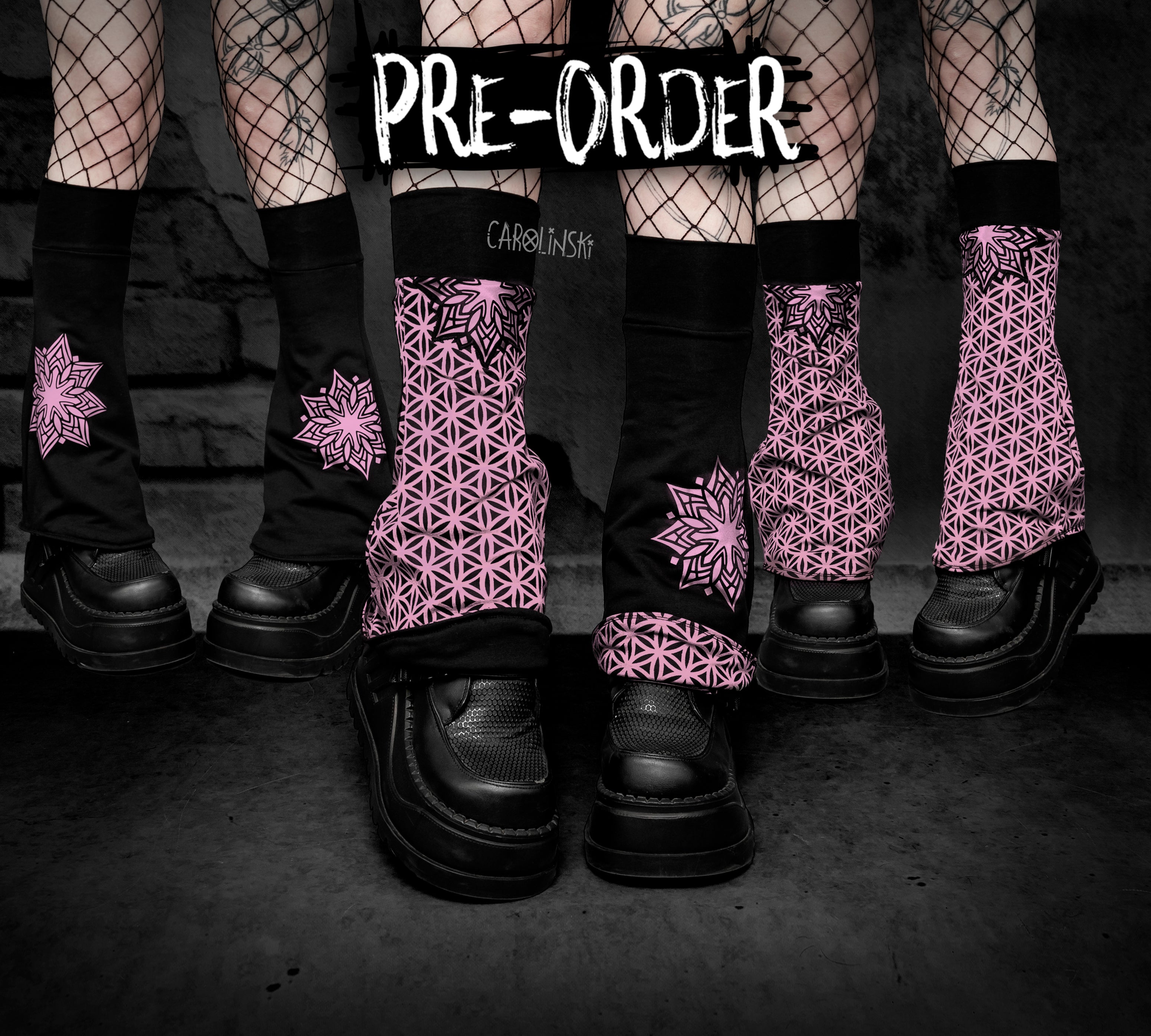 Flipping Legwarmers - Flower of Life